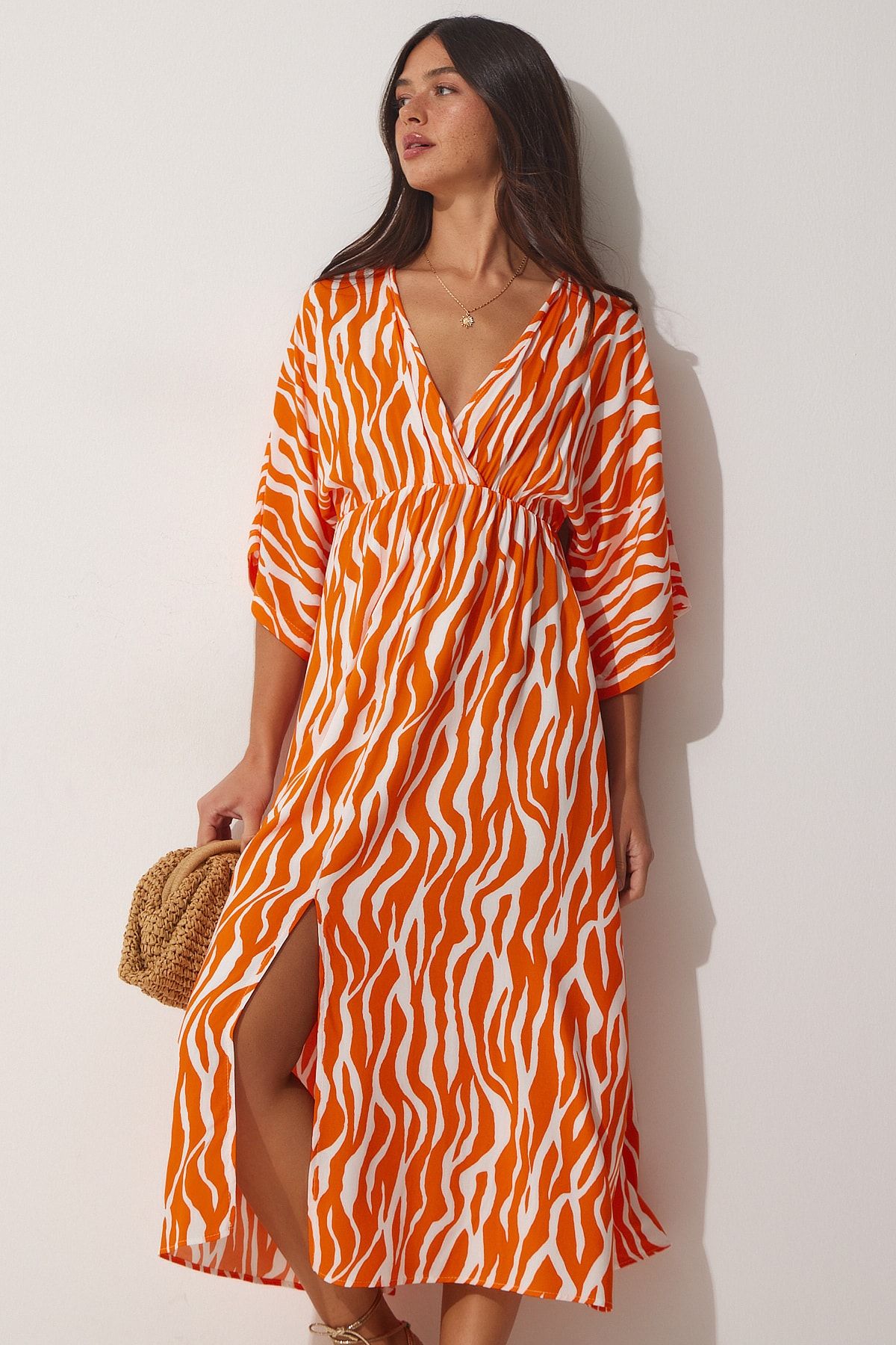Deep v shop summer dress