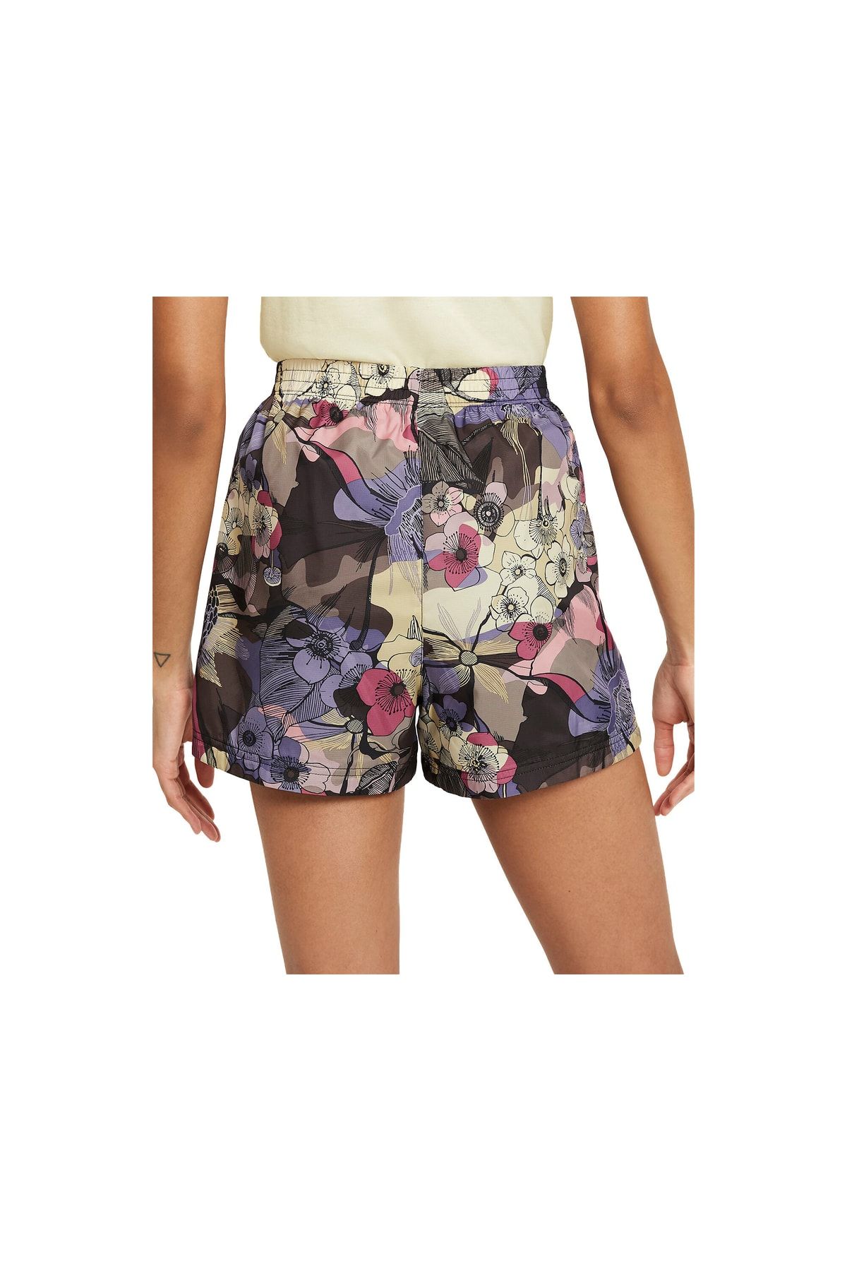 Nike women's floral sales shorts
