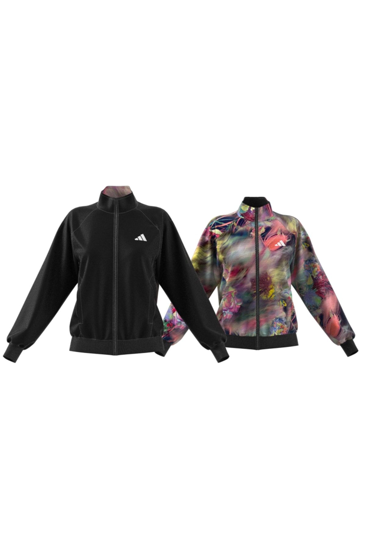 Multi coloured outlet adidas jacket