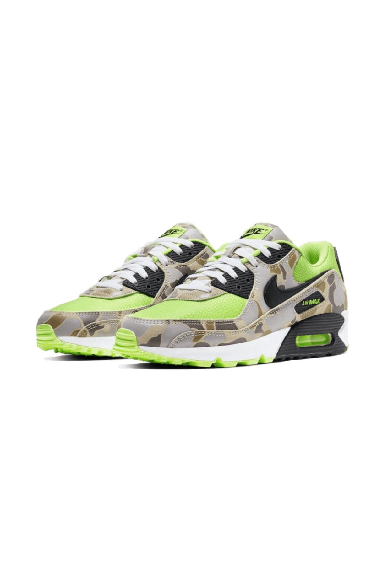Camo green nike shoes top