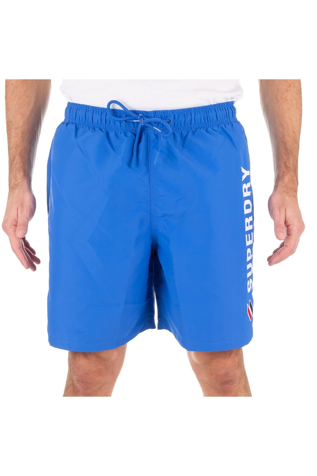 SUPERDRY Swim Shorts Dark blue Slogan Trendyol