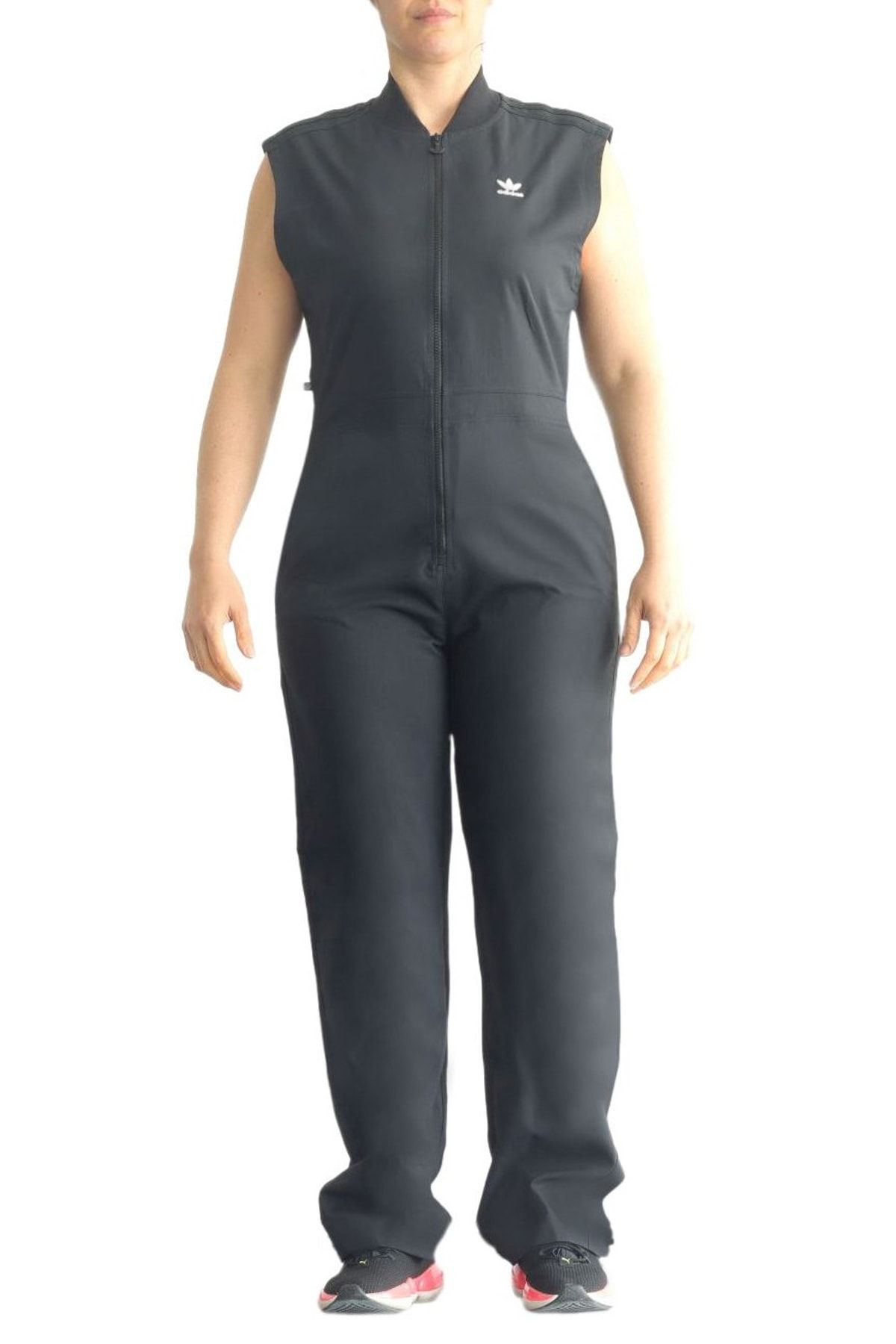 adidas Jumpsuit Black Regular fit Trendyol