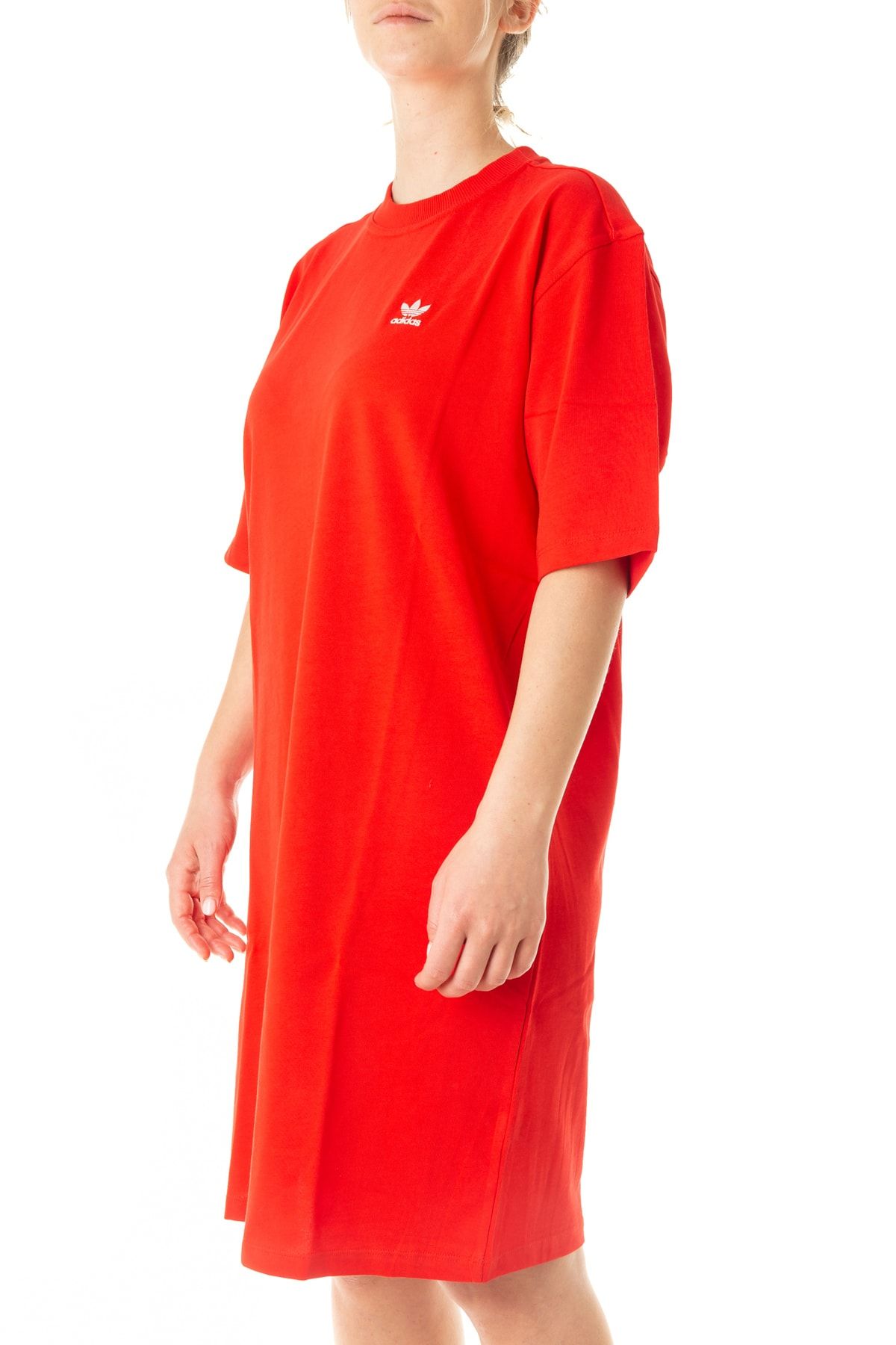 Adidas trefoil t shirt dress hotsell