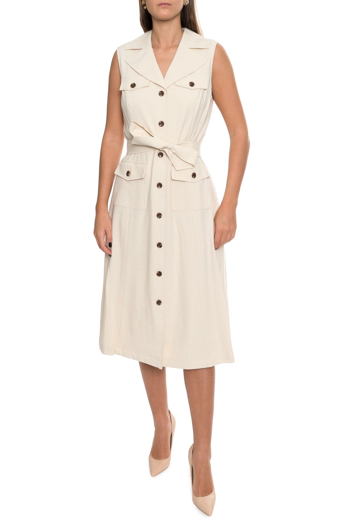 Calvin Klein M0BB7960 Dress WHEAT Trendyol