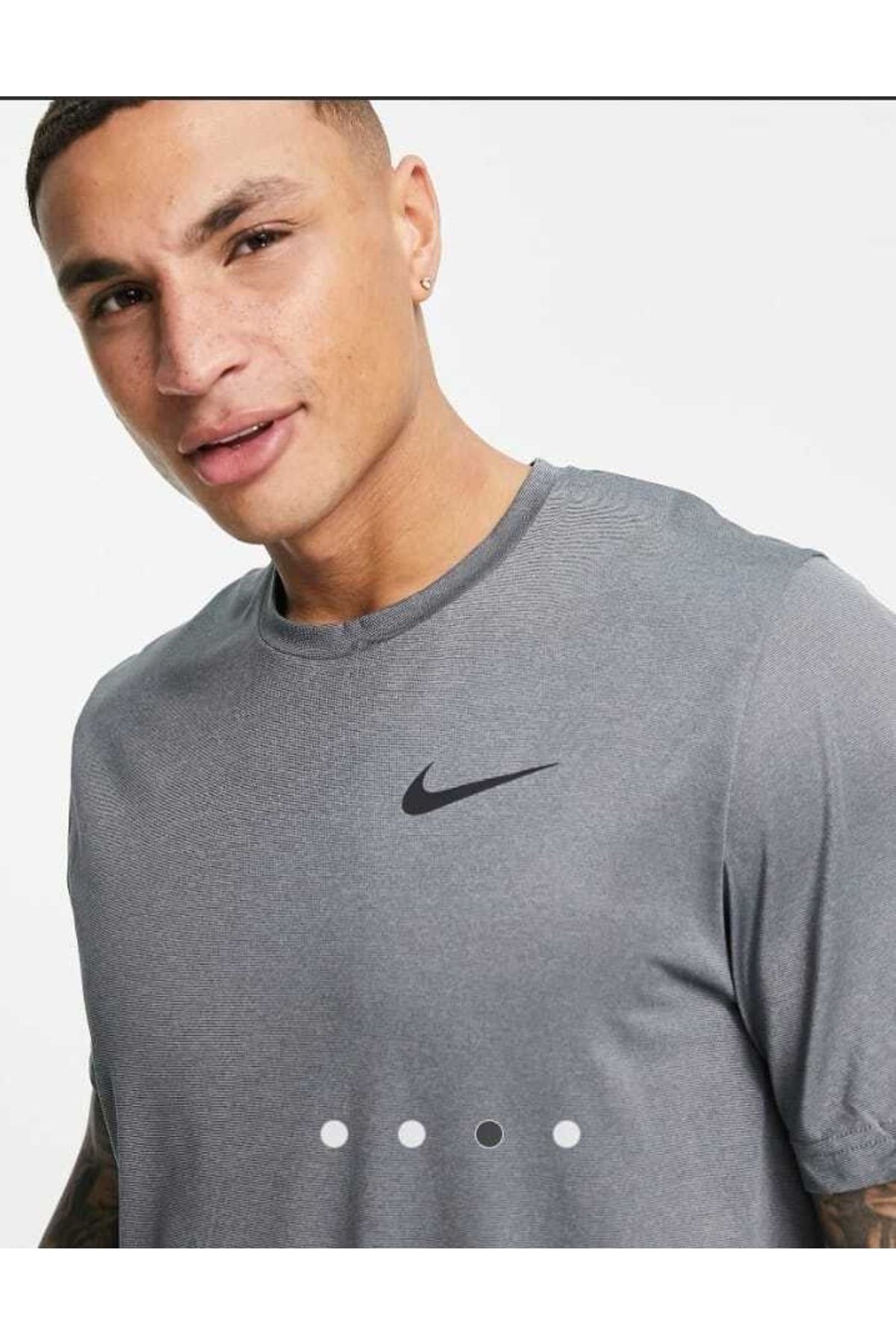 Nike Dri fit Superset Men s Training Gray Training T Shirt Cng