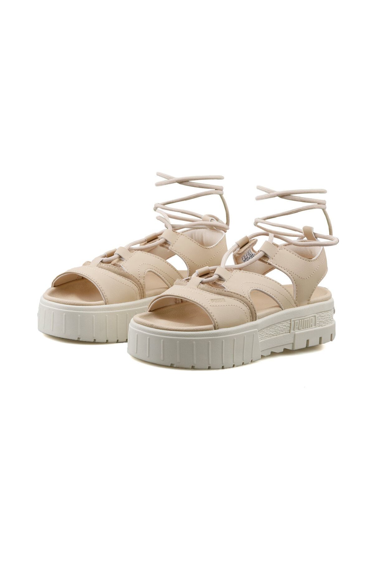 Puma sandals women hotsell beige