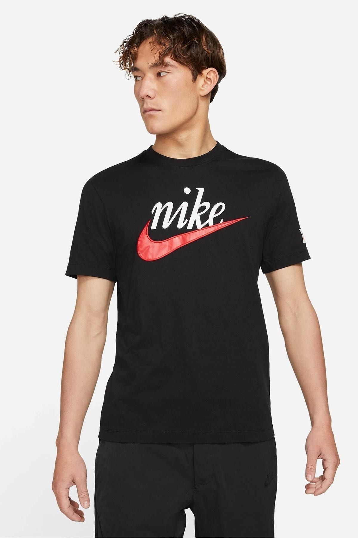 Black and grey nike store shirt