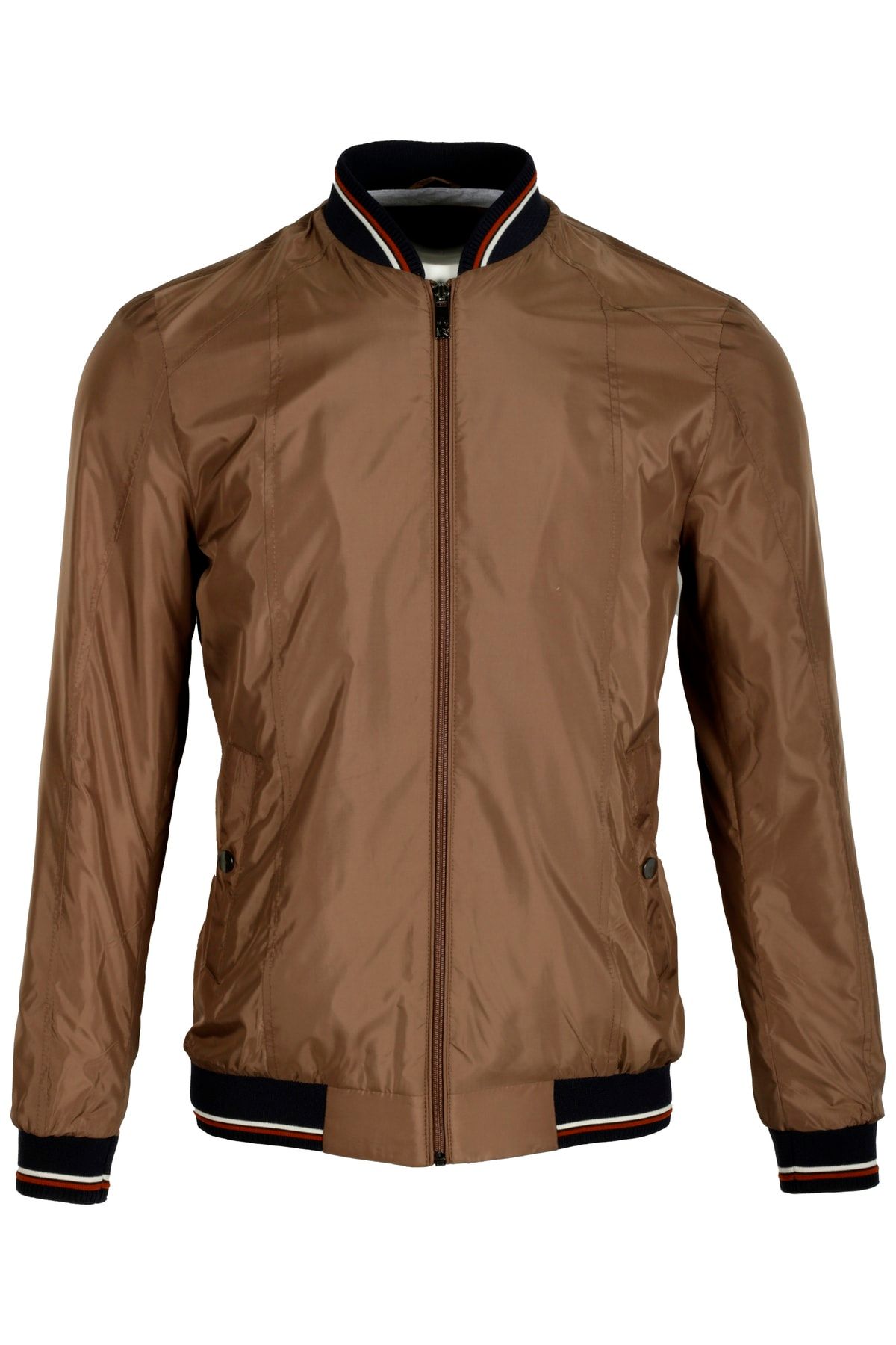 Ncs Men s Ribbed Slim Fit Bomber Jacket Spring and Seasonal Jeans