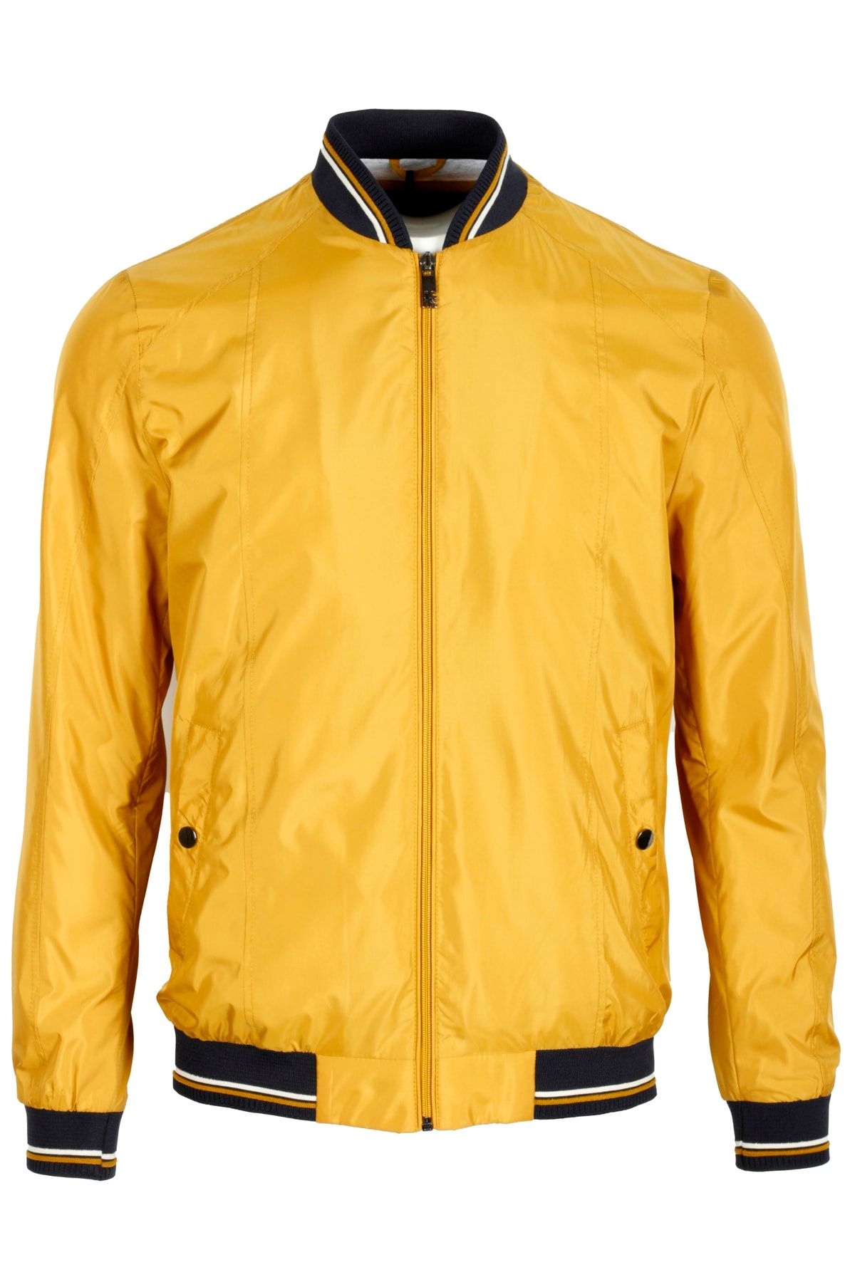 Ncs Men s Ribbed Slim Fit Bomber Jacket Spring and Seasonal Jeans