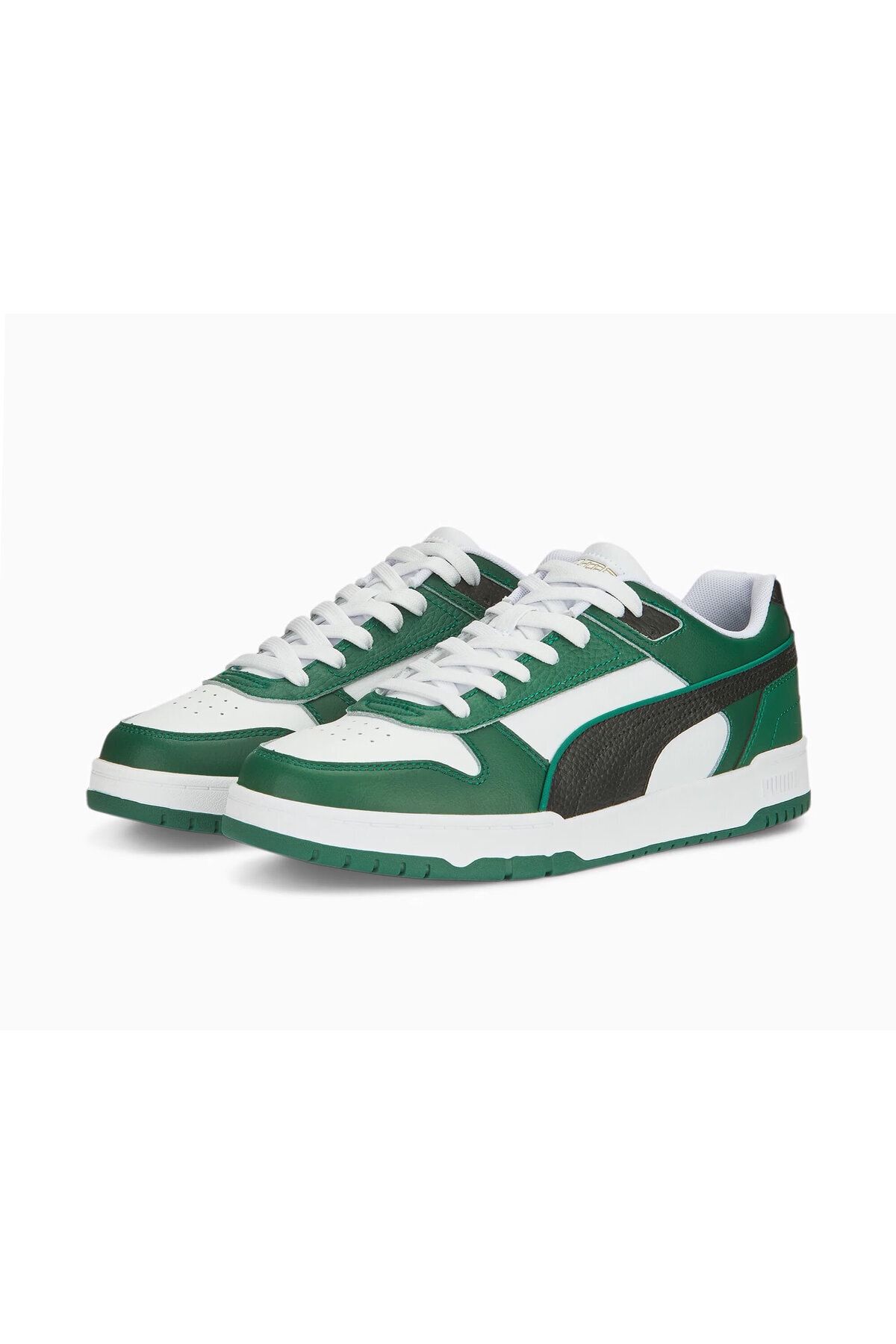 Puma Rbd Game Low Unisex Casual Shoes 38637316 Green White Trendyol