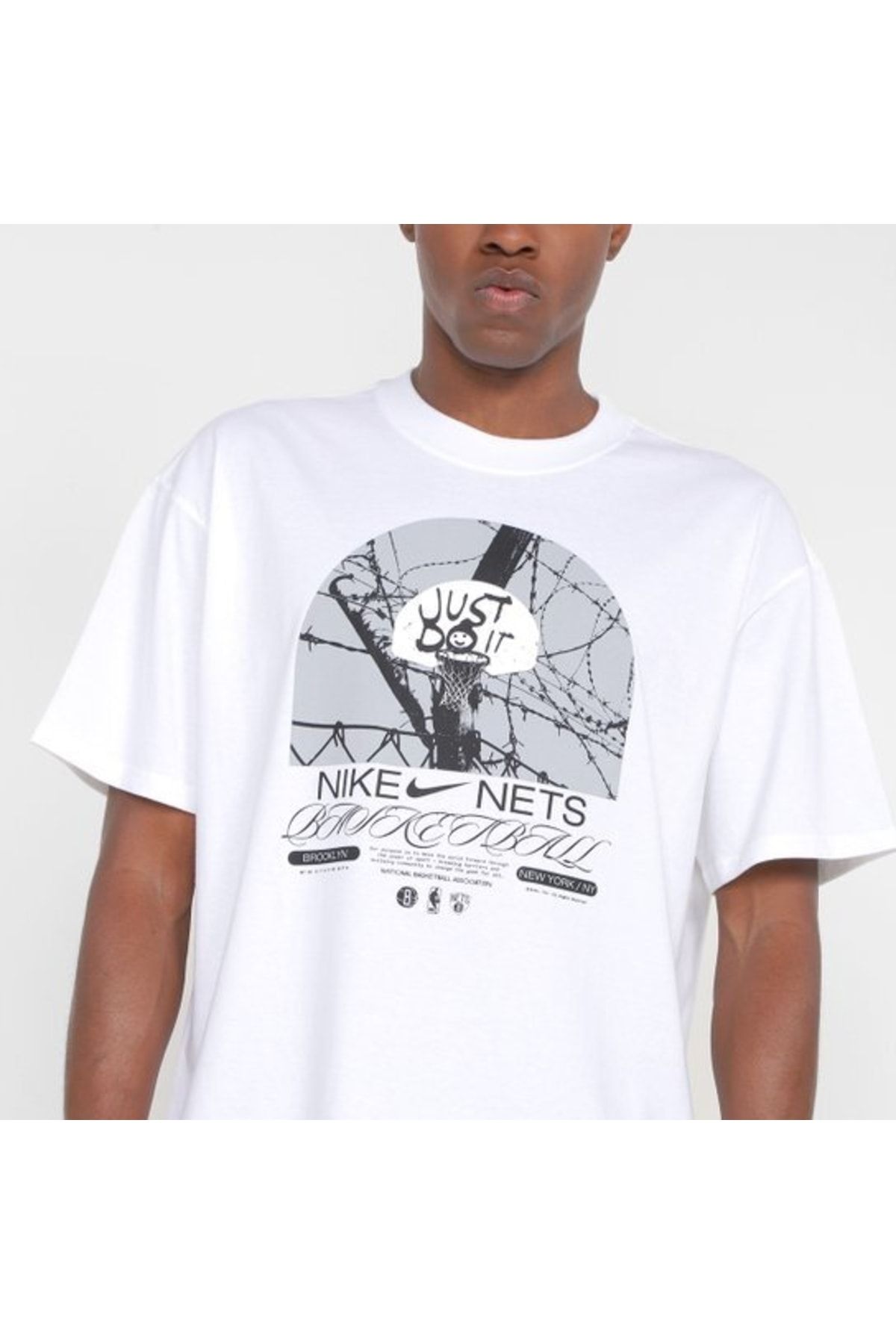 Nike Brooklyn Nets Courtside Max 90 Nba Men s T Shirt Trendyol