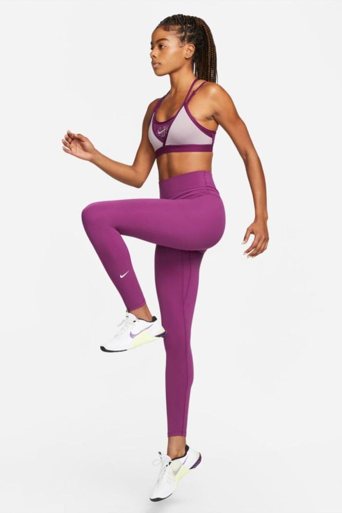 Nike Yoga Dri Fit High Waisted 7 8 Women S Tights - Trendyol
