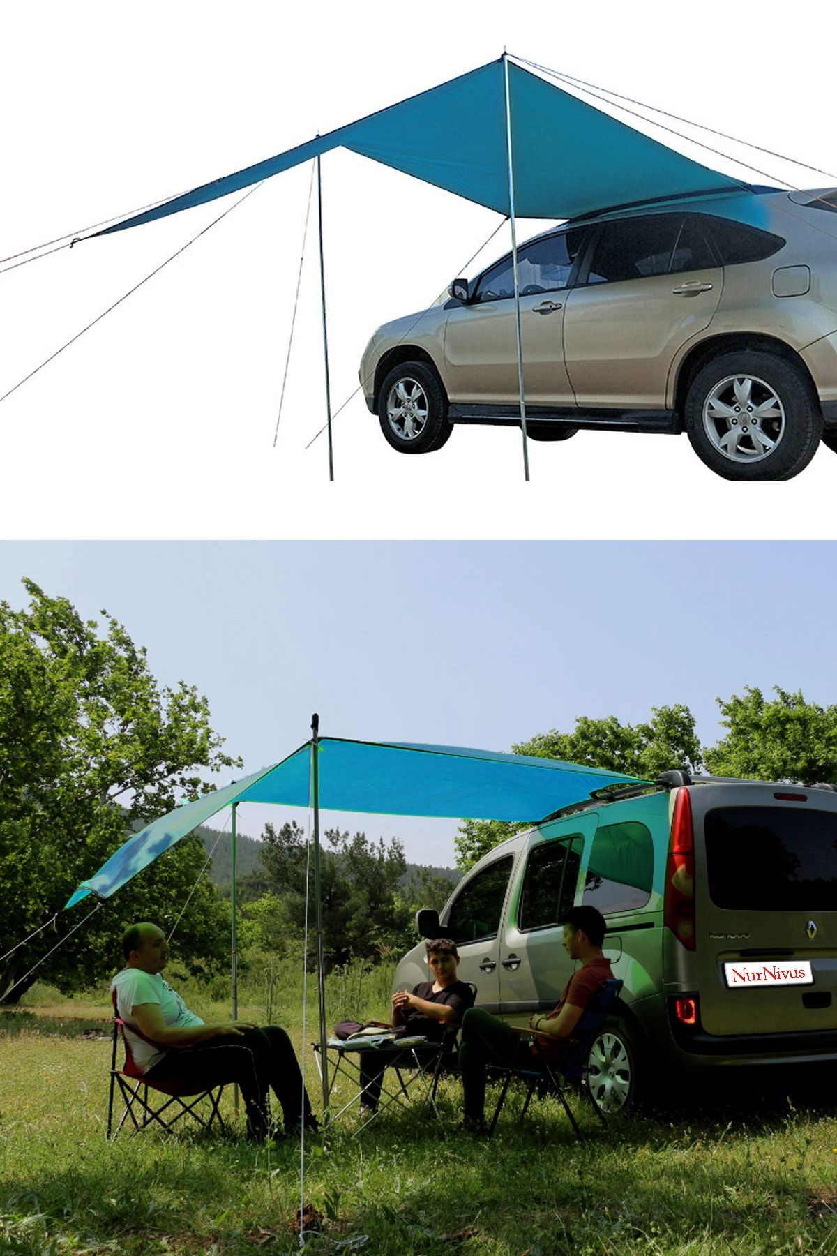 Picnic shade top tent