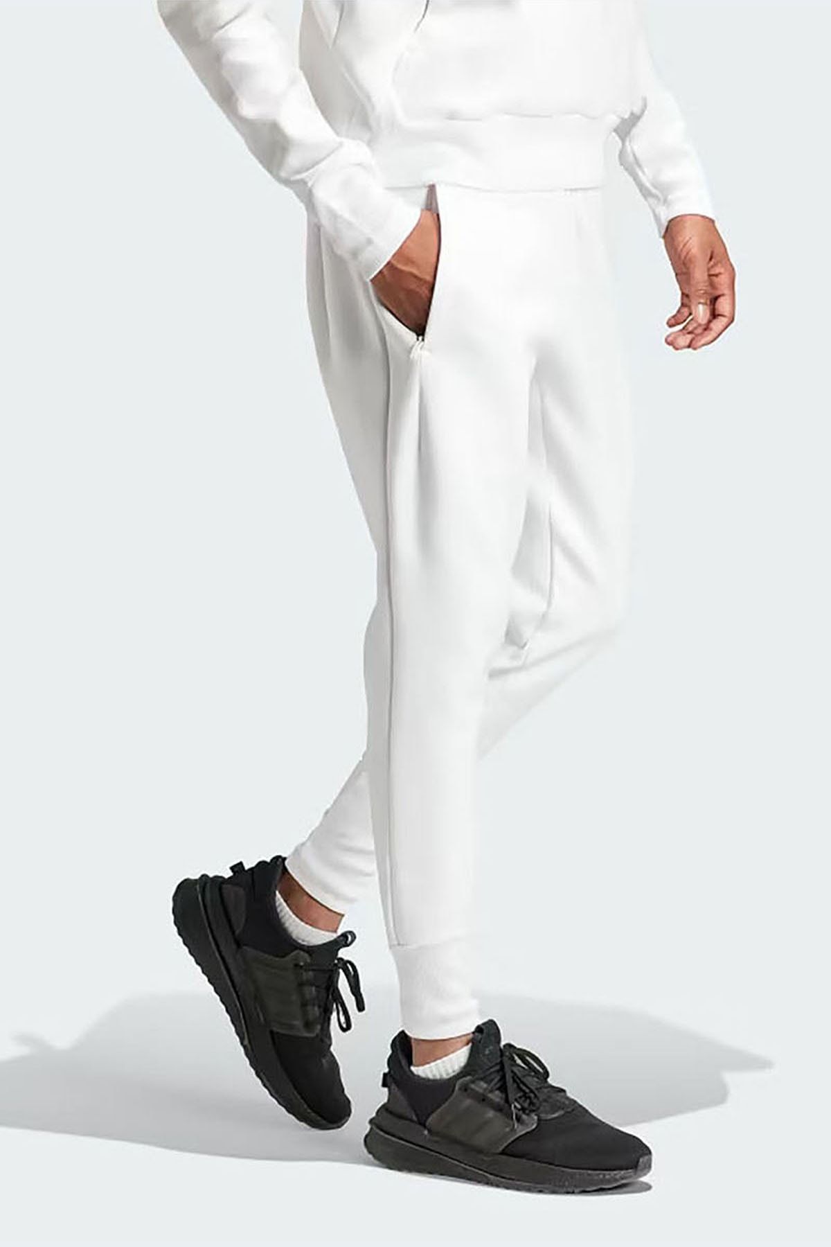 Adidas sweatpants with nike shoes hot sale