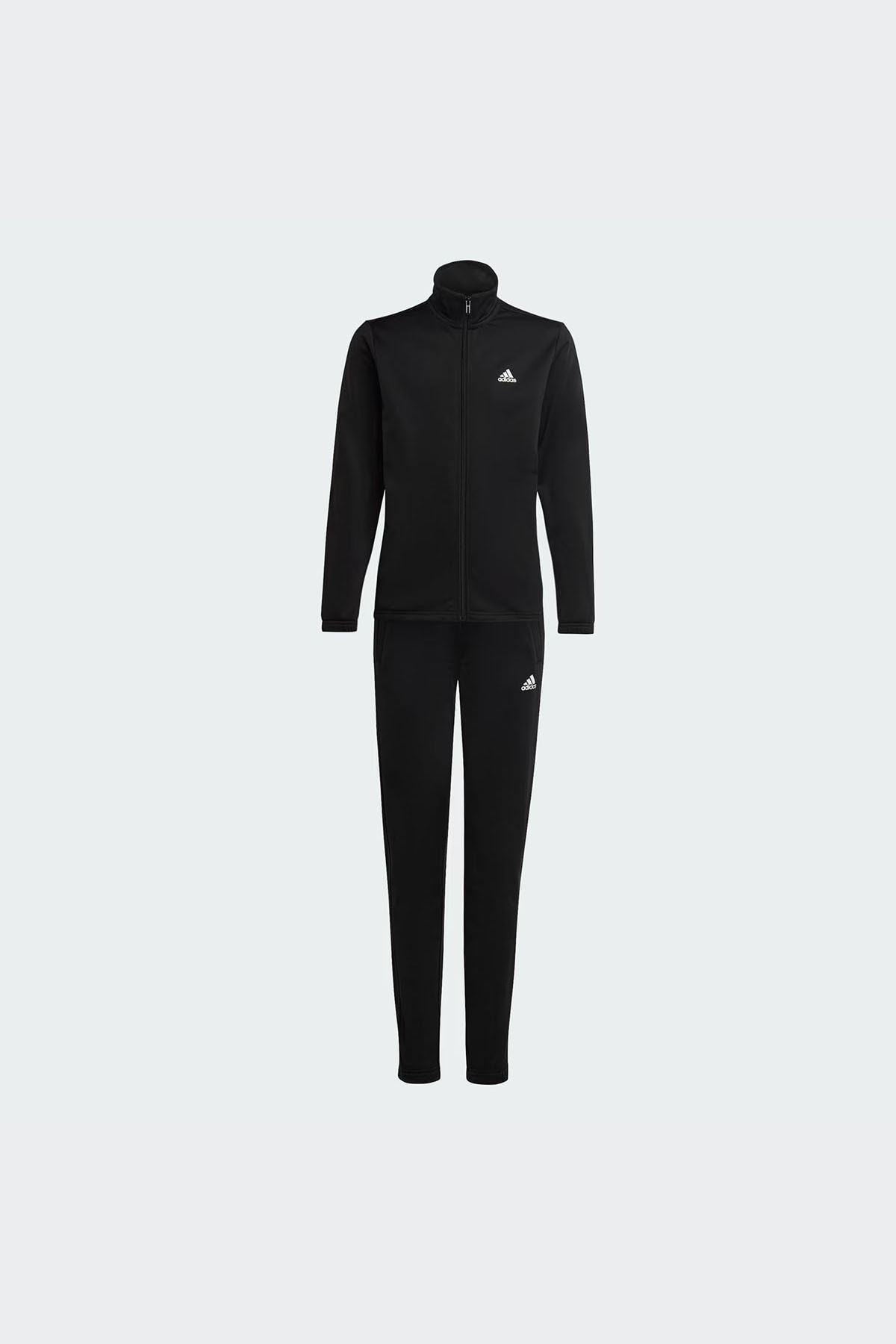 Black and discount white adidas sweatsuit