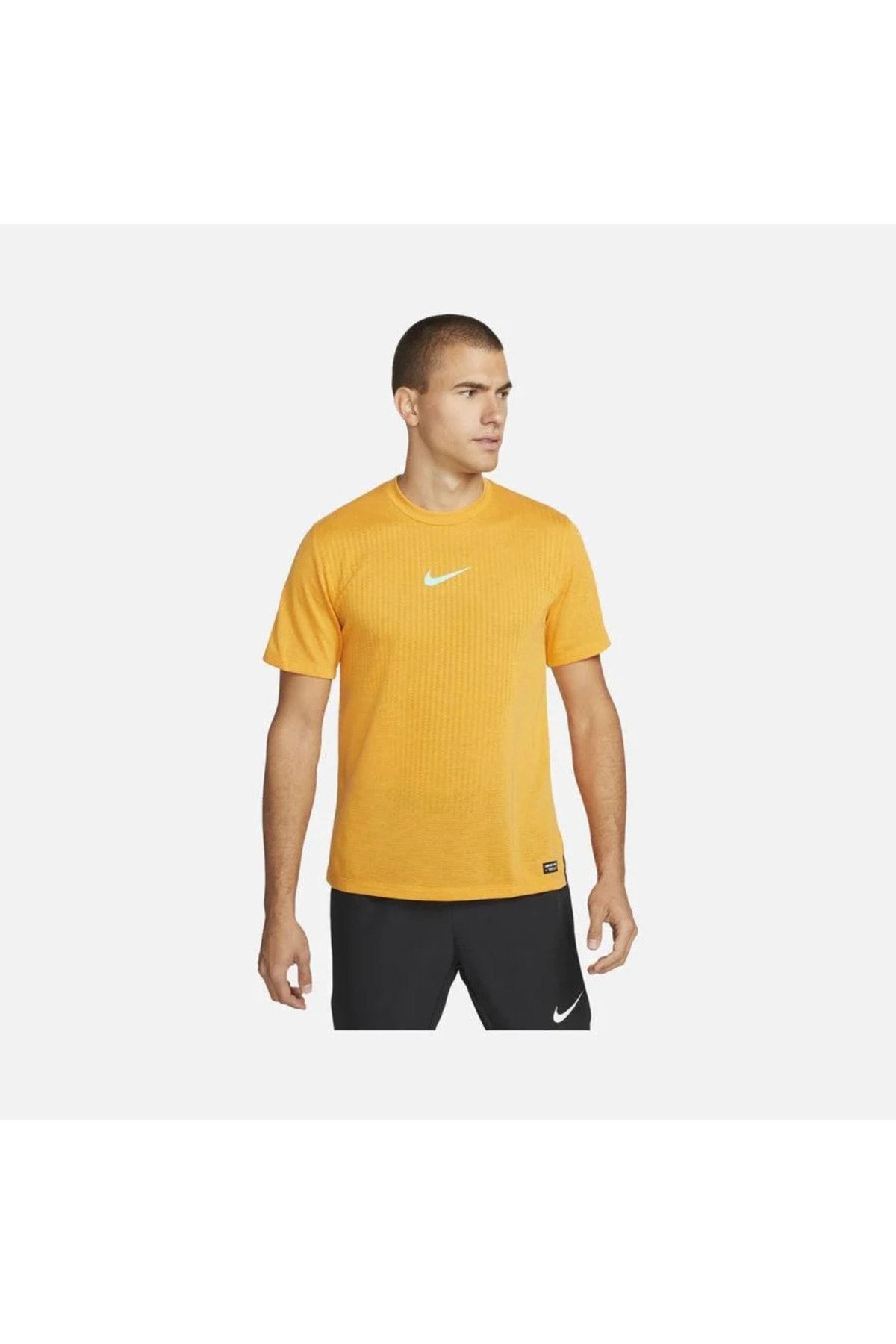 Nike orange dri fit t shirt top