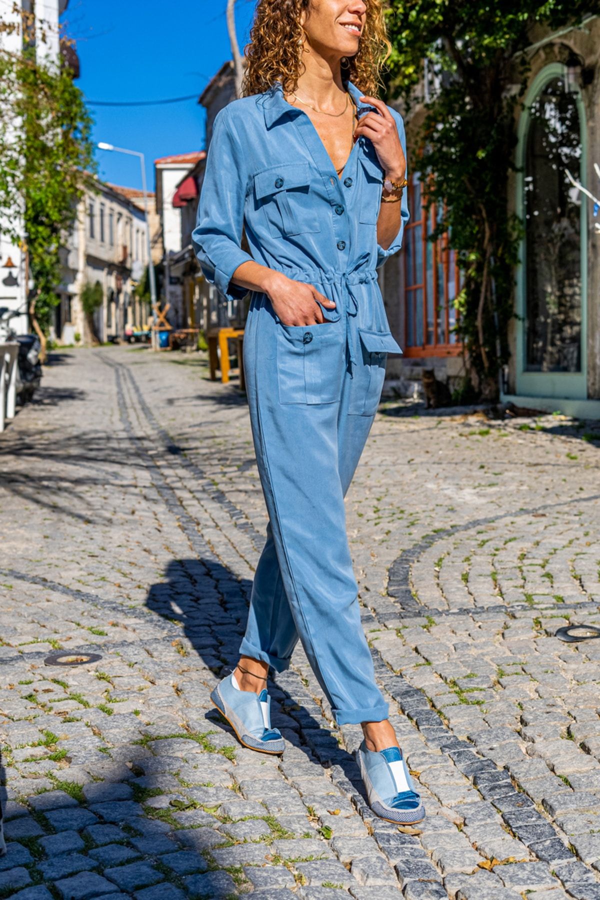 Next teal jumpsuit sales
