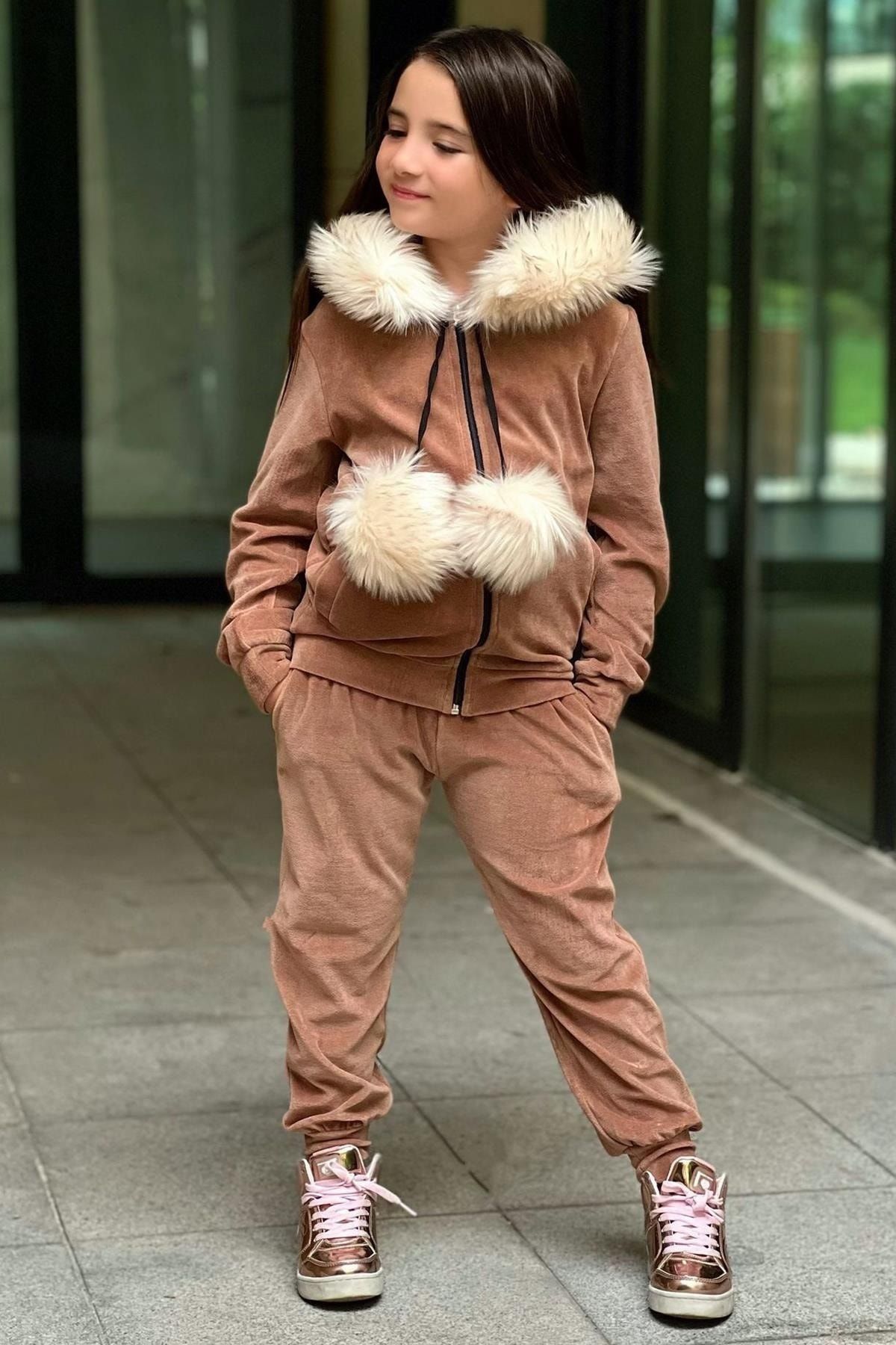 Furry tracksuit sales