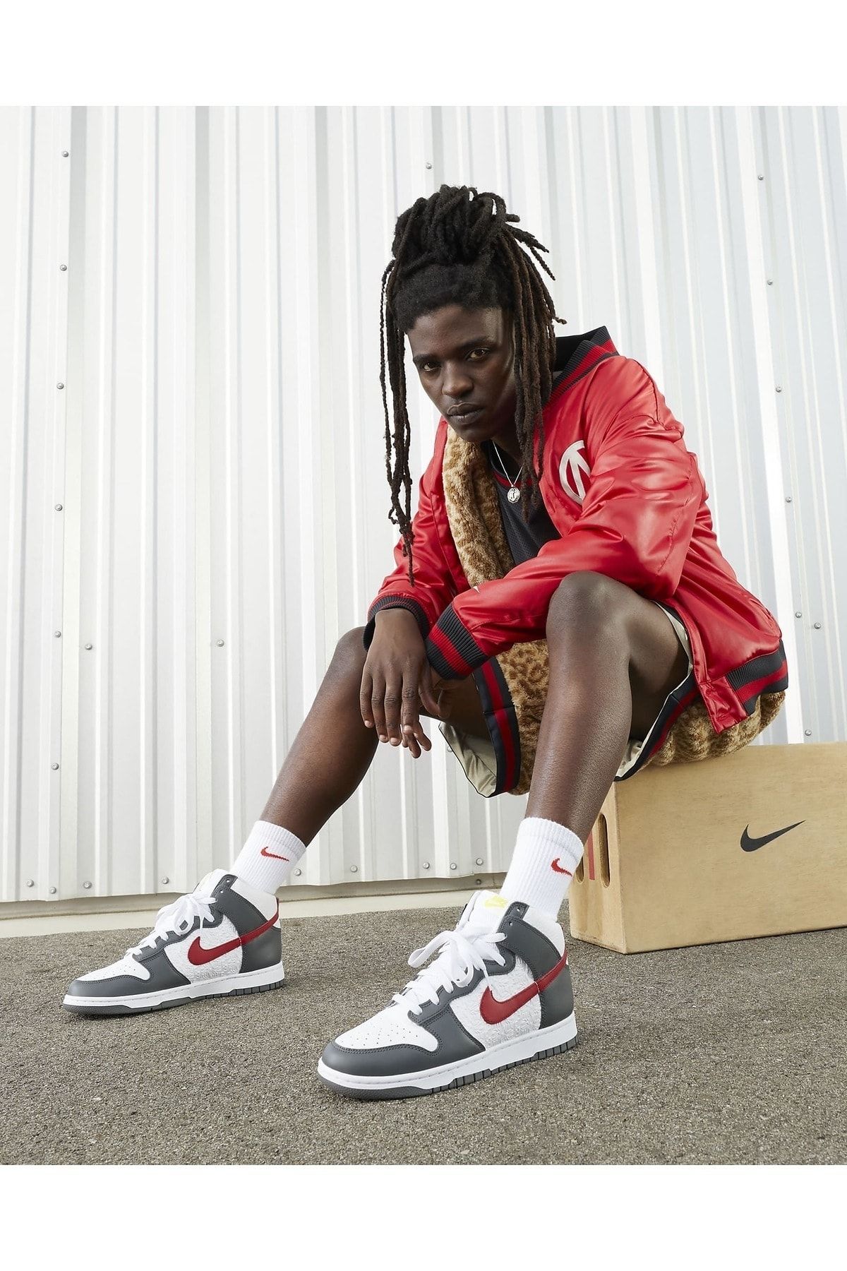 Nike Dunk High Retro Men s Shoes Trendyol