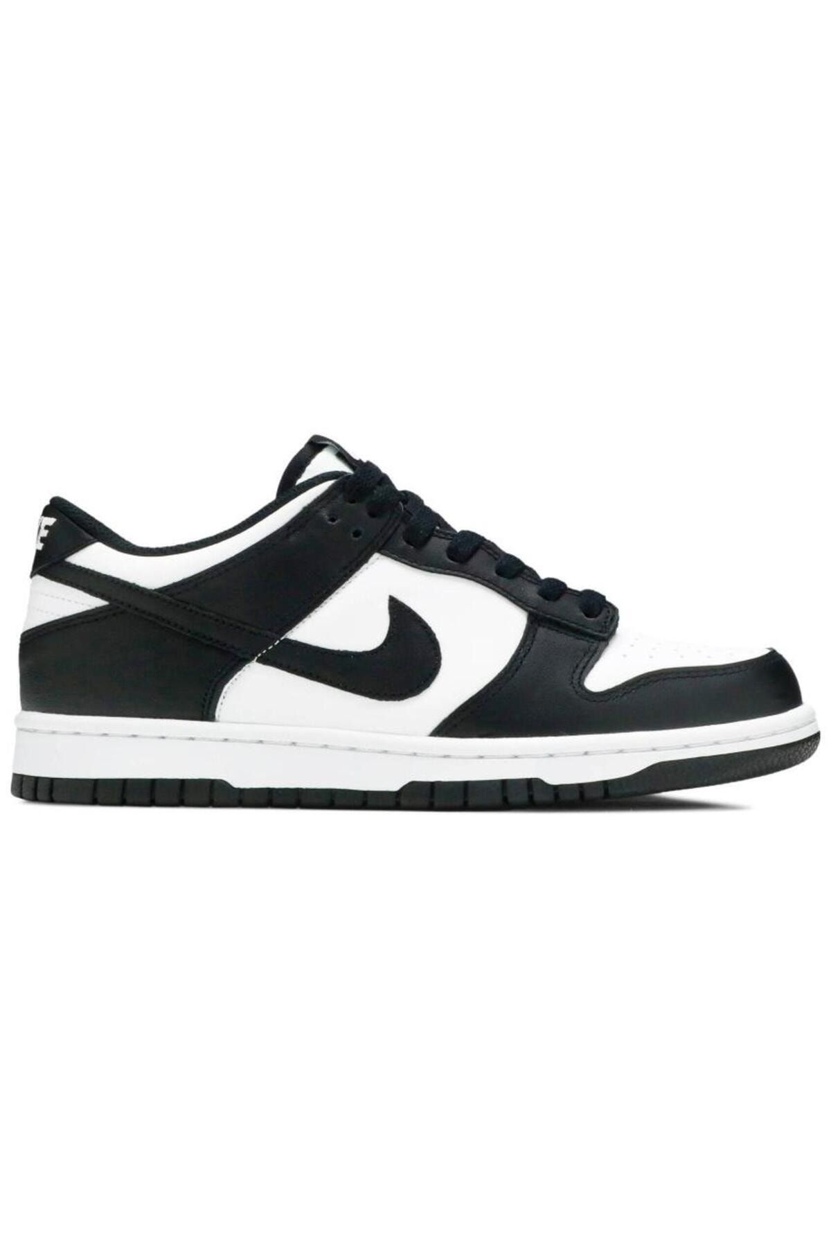 Nike Dunk Low Black White GS Trendyol