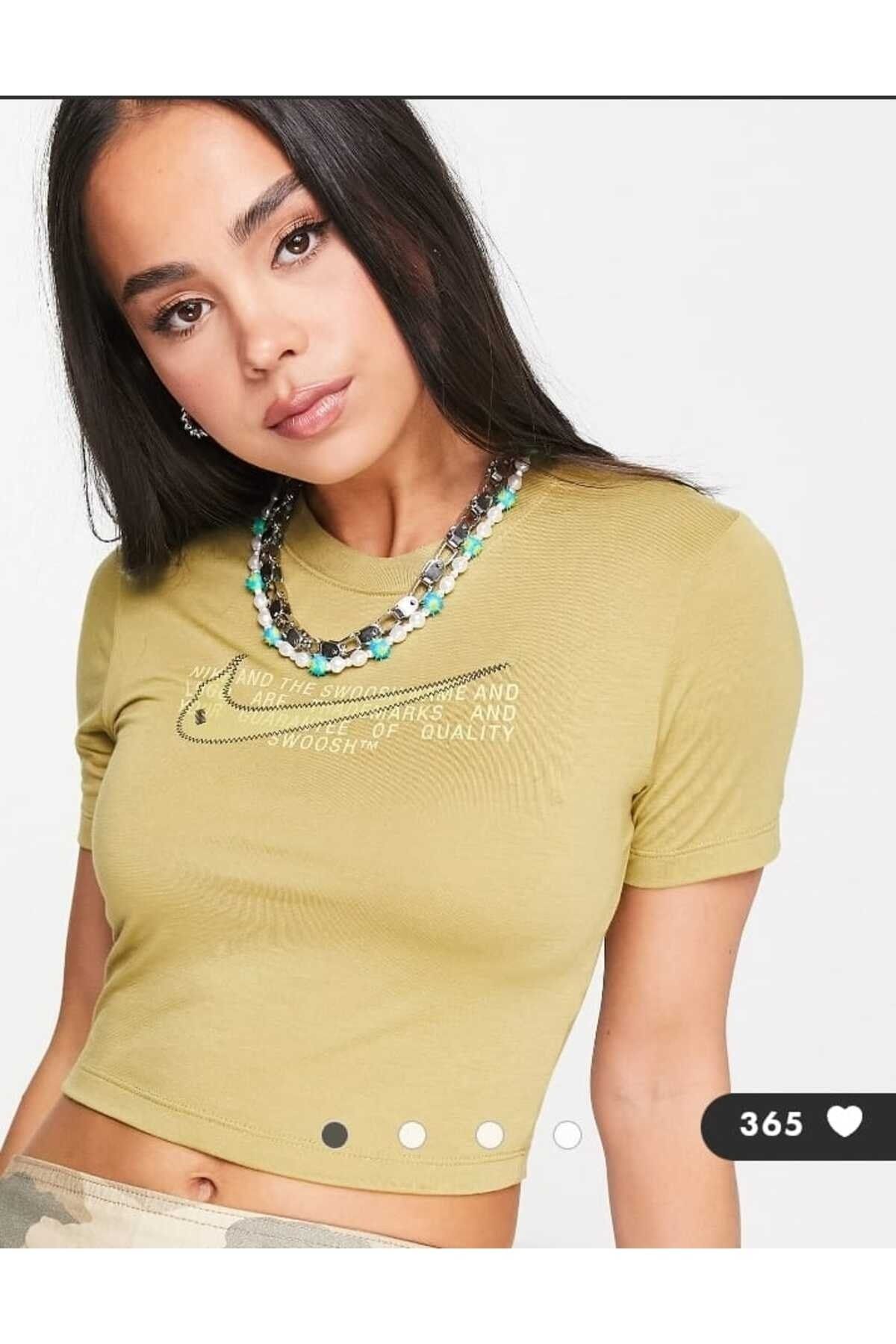 Gold nike crop top online