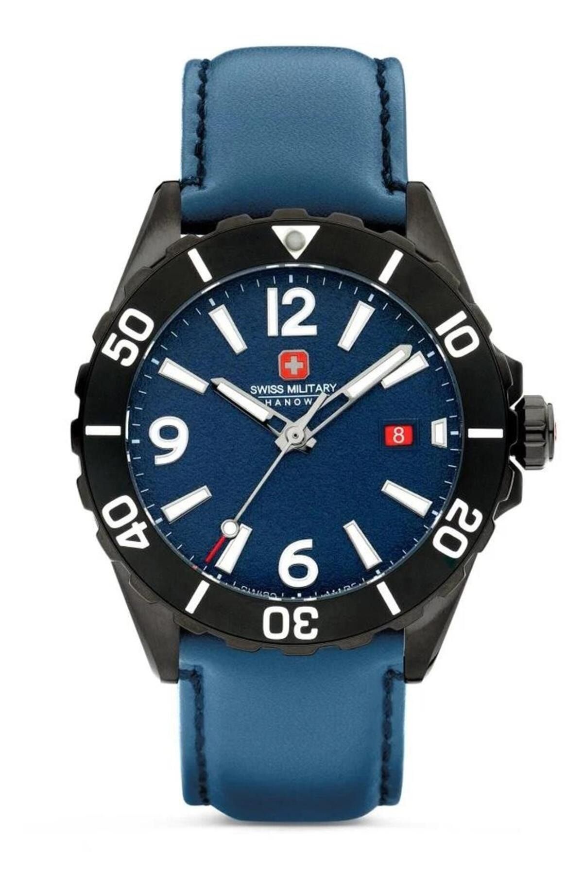 Swiss Military Watch Dark blue Navy blue Trendyol