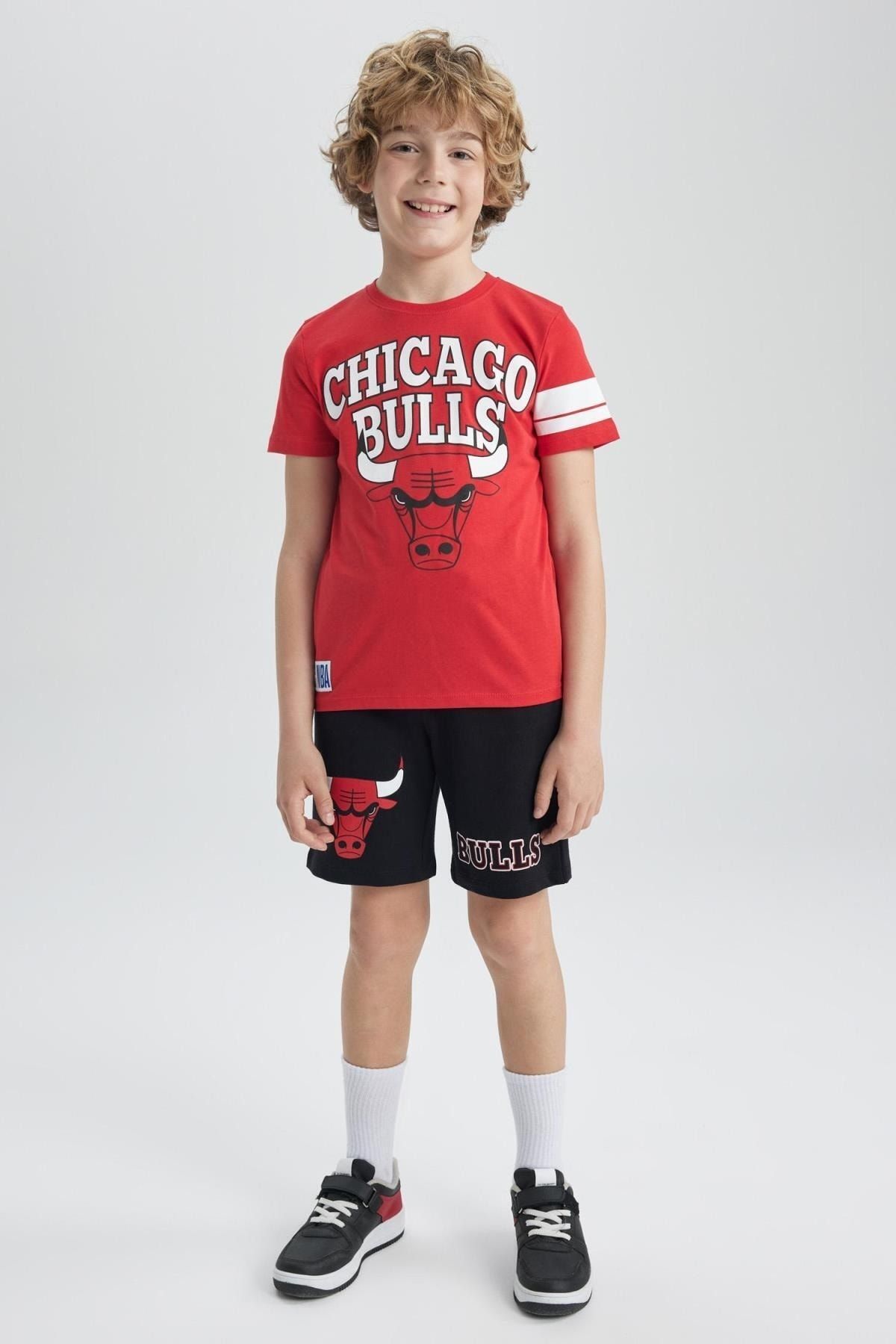 Boys chicago cheap bulls shorts