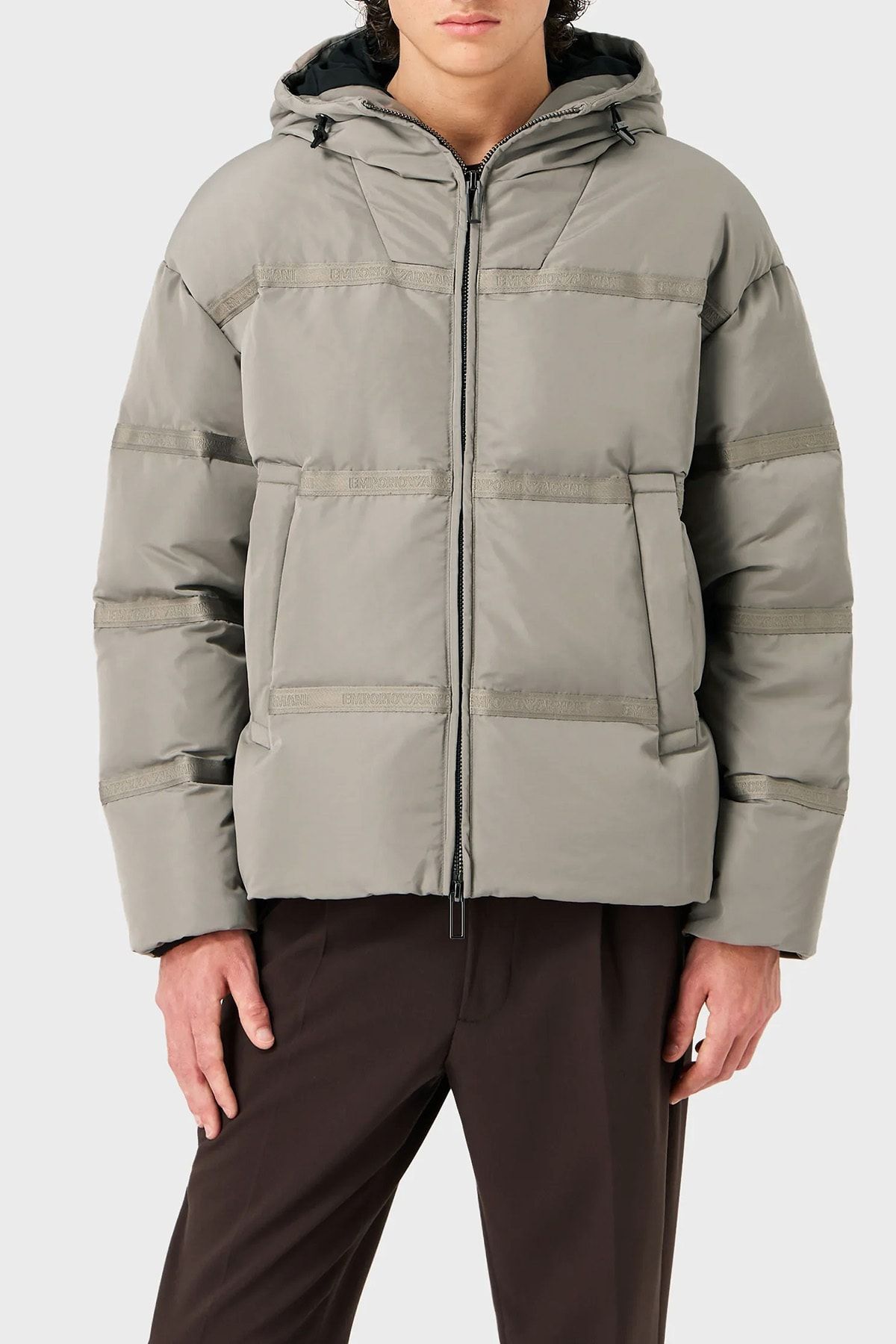 Armani bubble coat sale