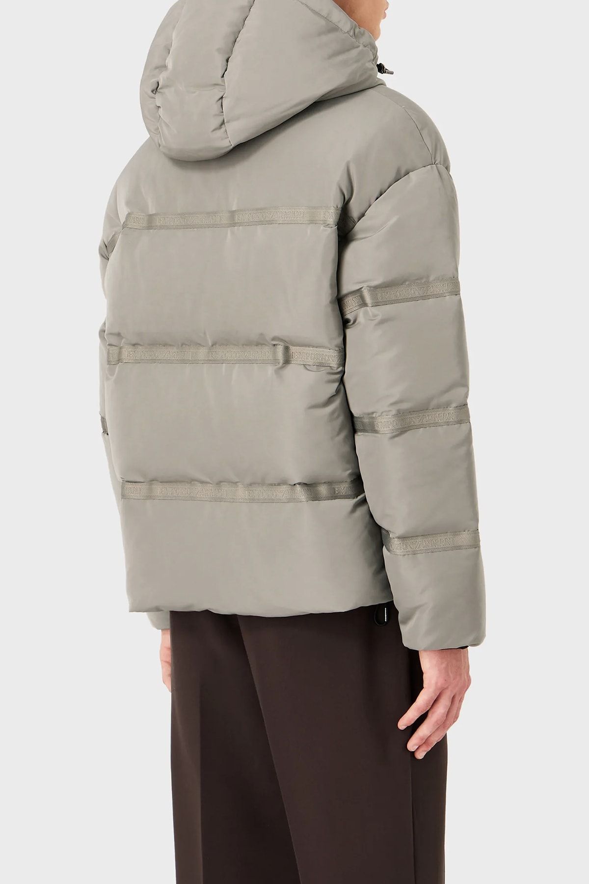 Emporio Armani Waterproof Feather Filled Puffer Coat Men S COAT