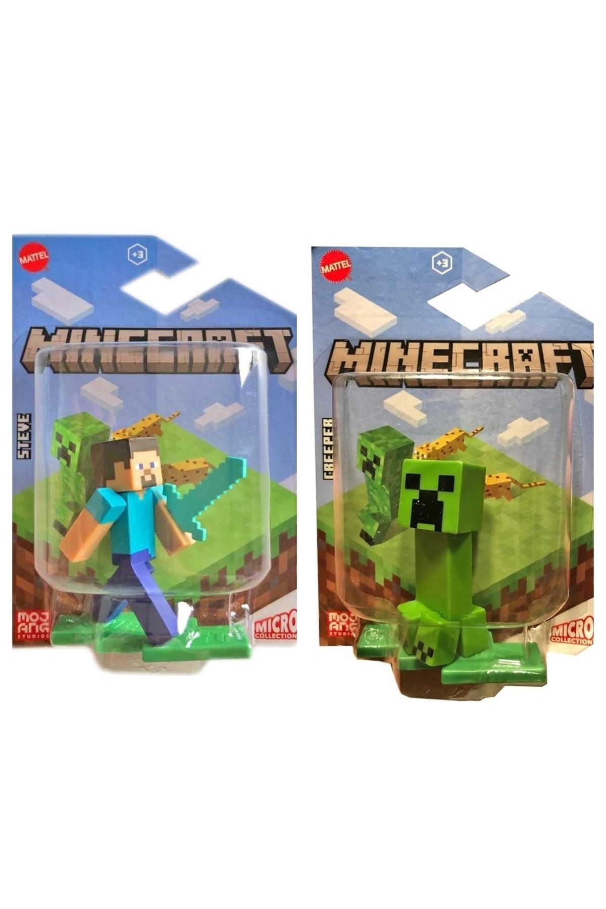 Minecraft mini figures creeper discount