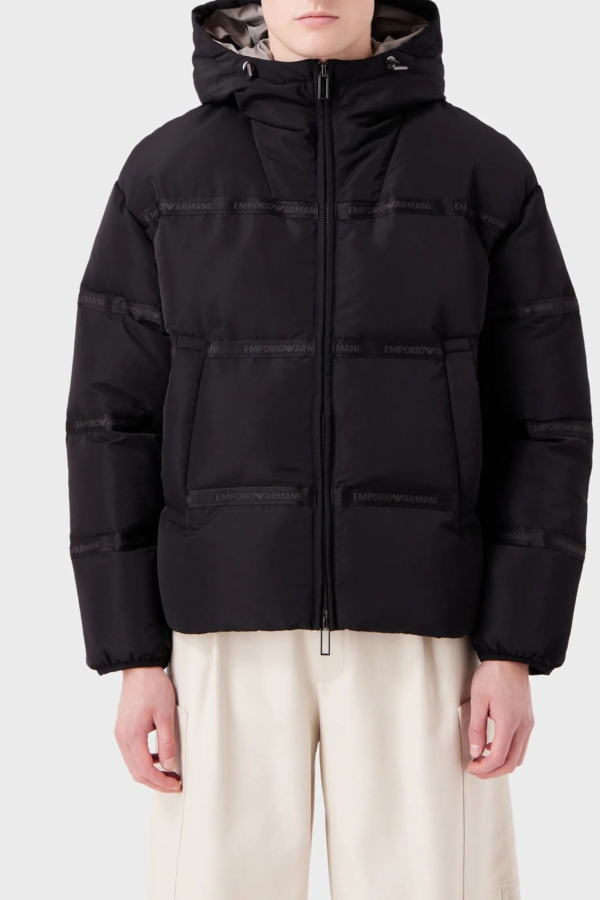 Armani bubble coat top