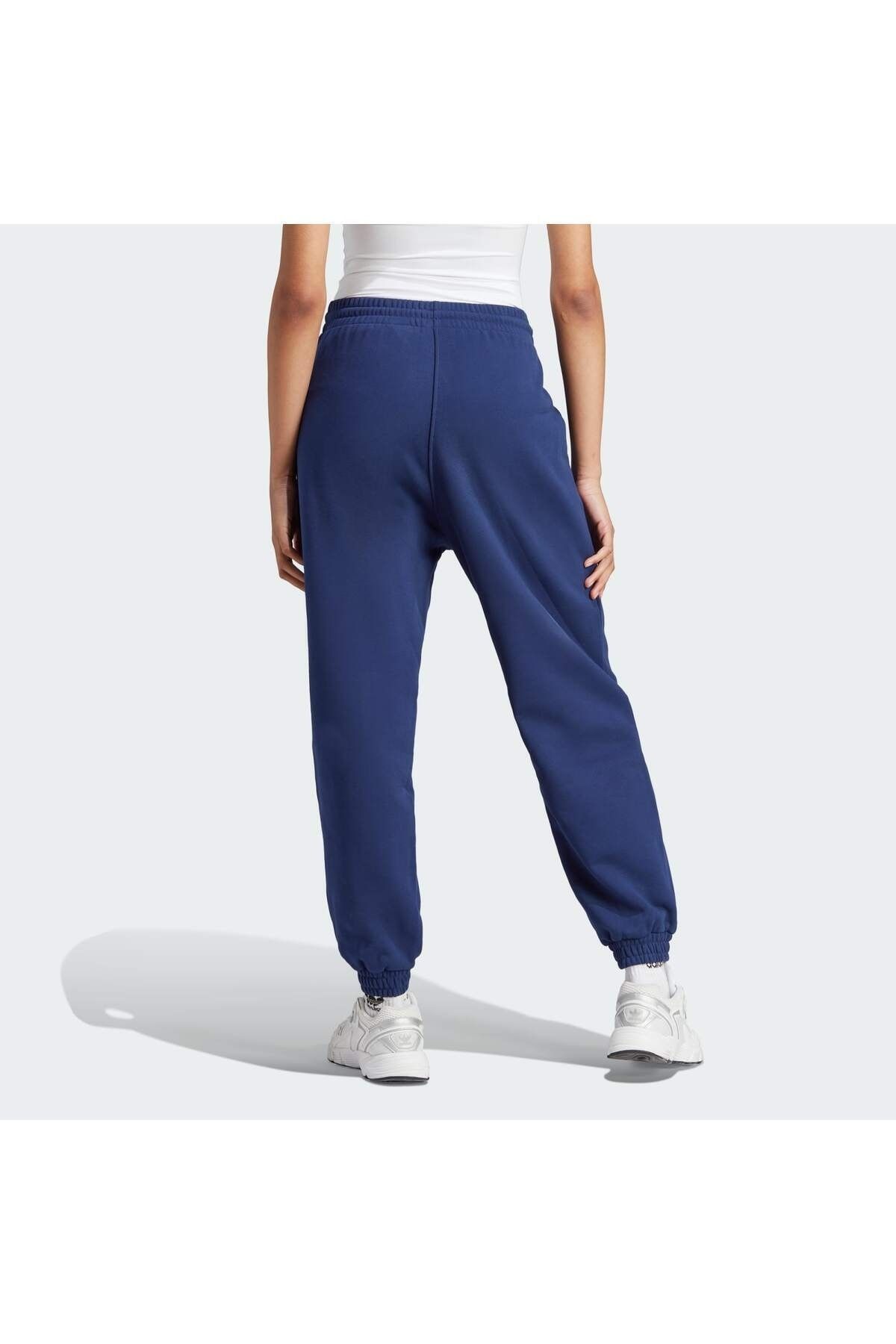 adidas Sports Sweatpants Blue High Waist Trendyol