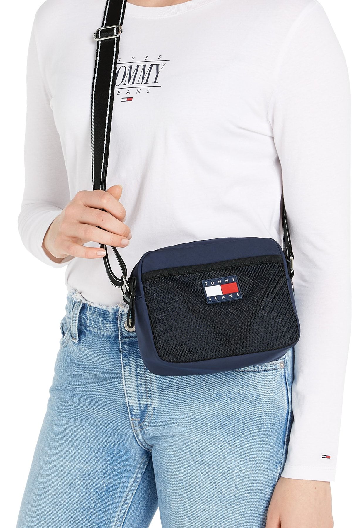 Tommy Hilfiger Shoulder Bag Women Girls Twilight Navy Trendyol