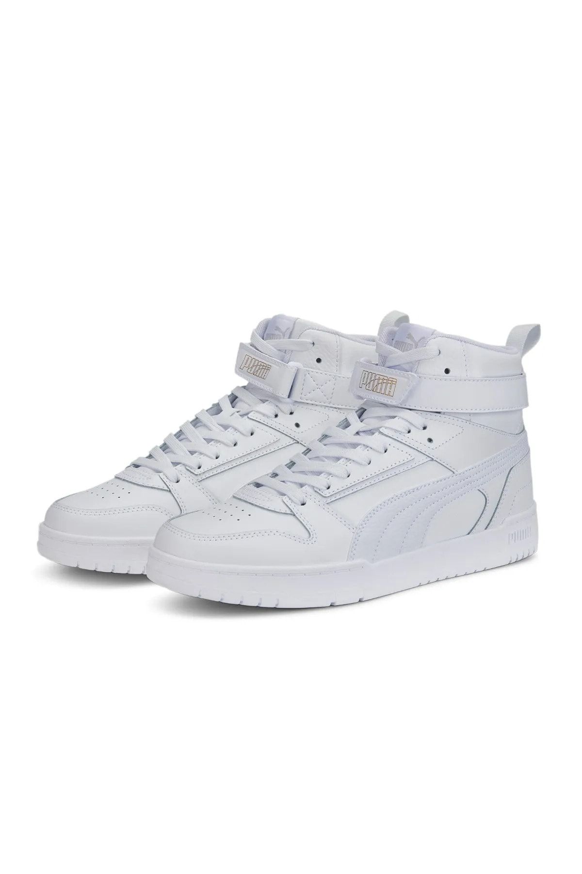 Grey puma high tops on sale