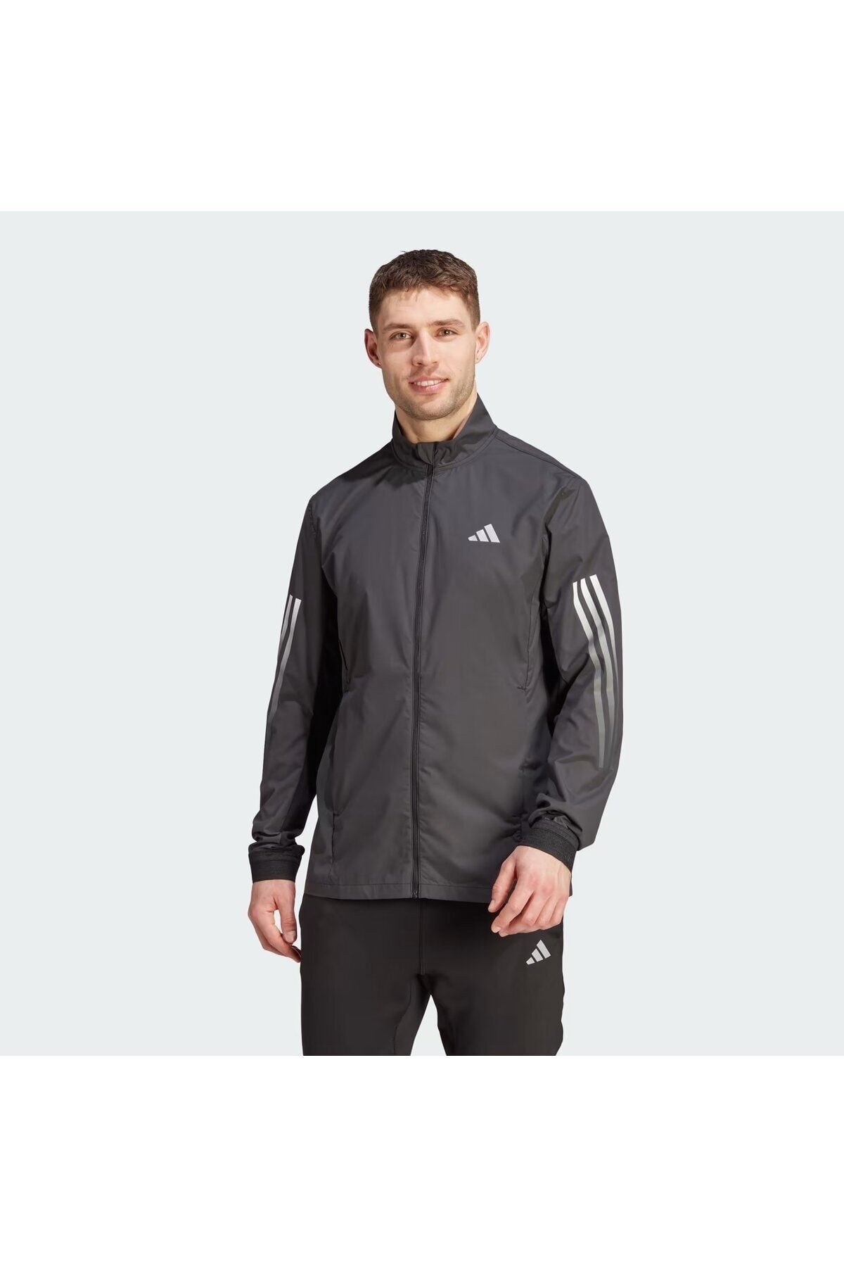 adidas RUN ICONS JKT M BLACK Men s Coat
