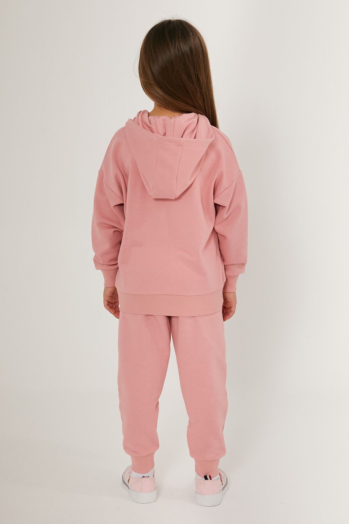 U.S. Polo Assn. BASE. Polo Assn Naive Pink Girls Tracksuit Set