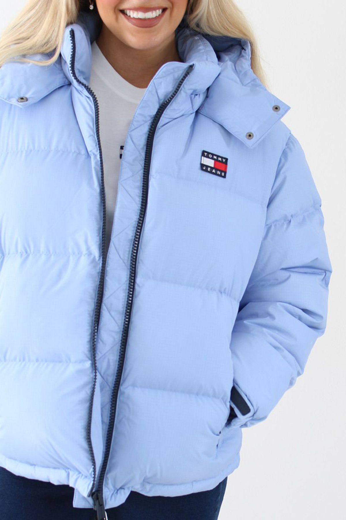 Tommy jeans top puffer jacket womens