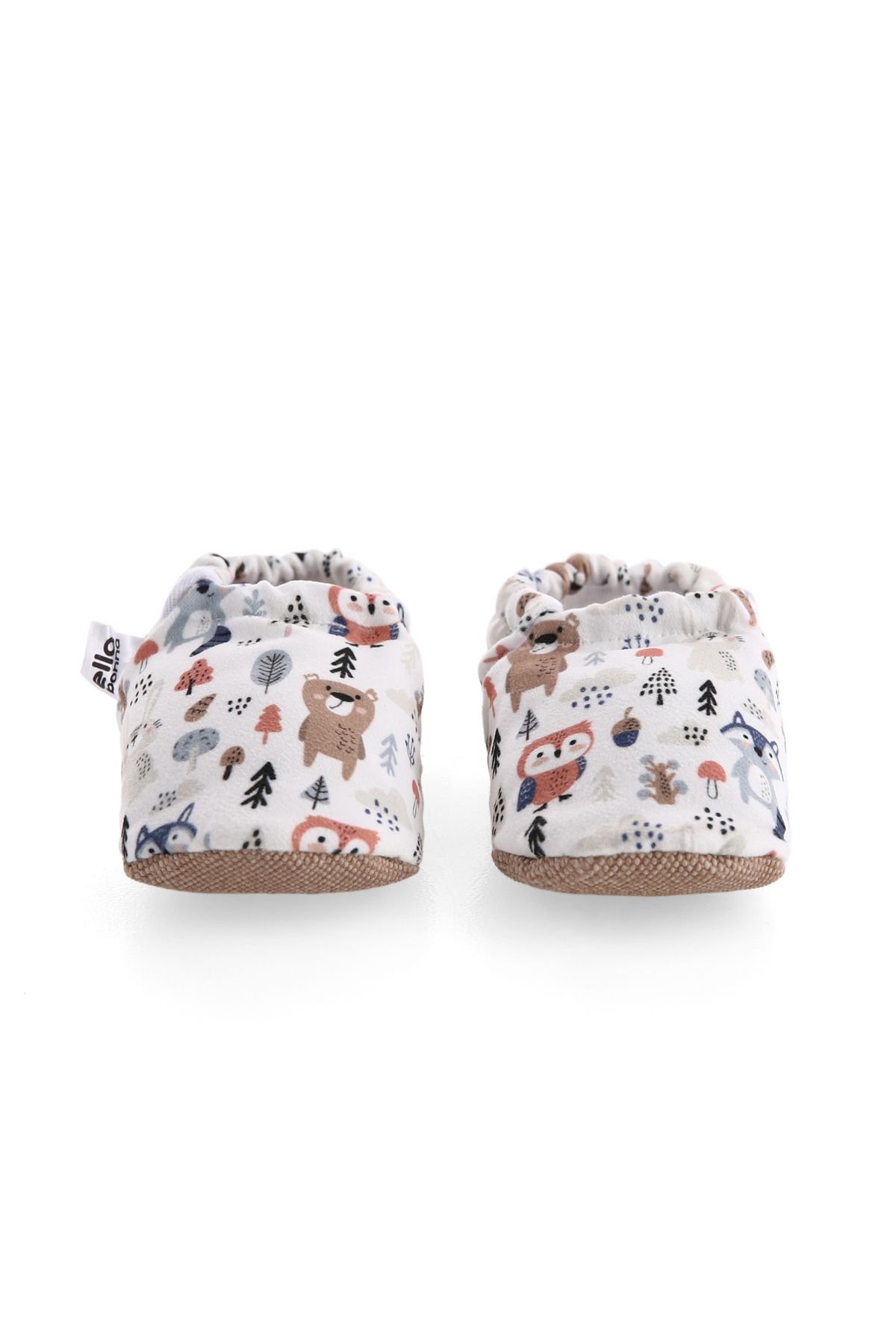 Ella Bonna Non Slip Sole Forest Animals Baby Booties Home Boots