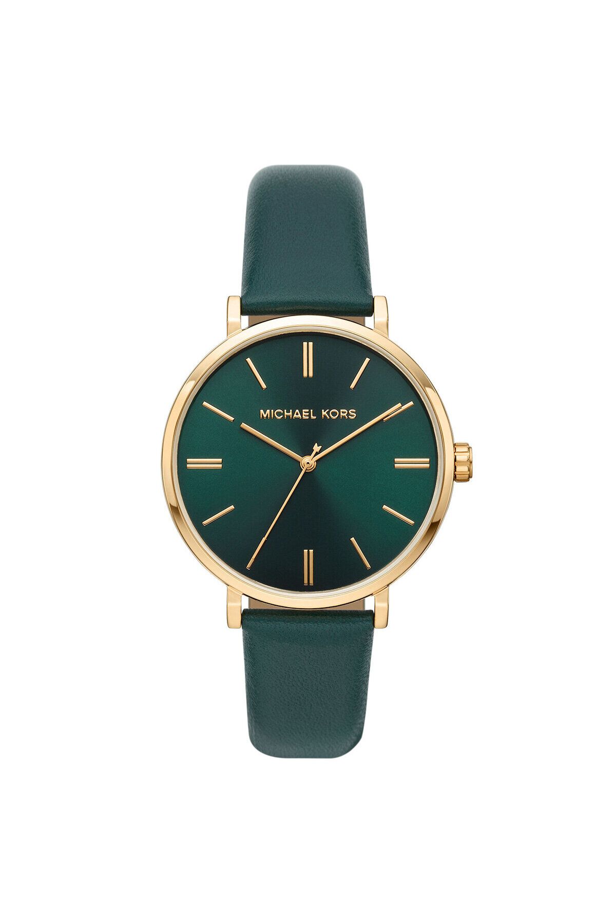 Green michael on sale kors watch