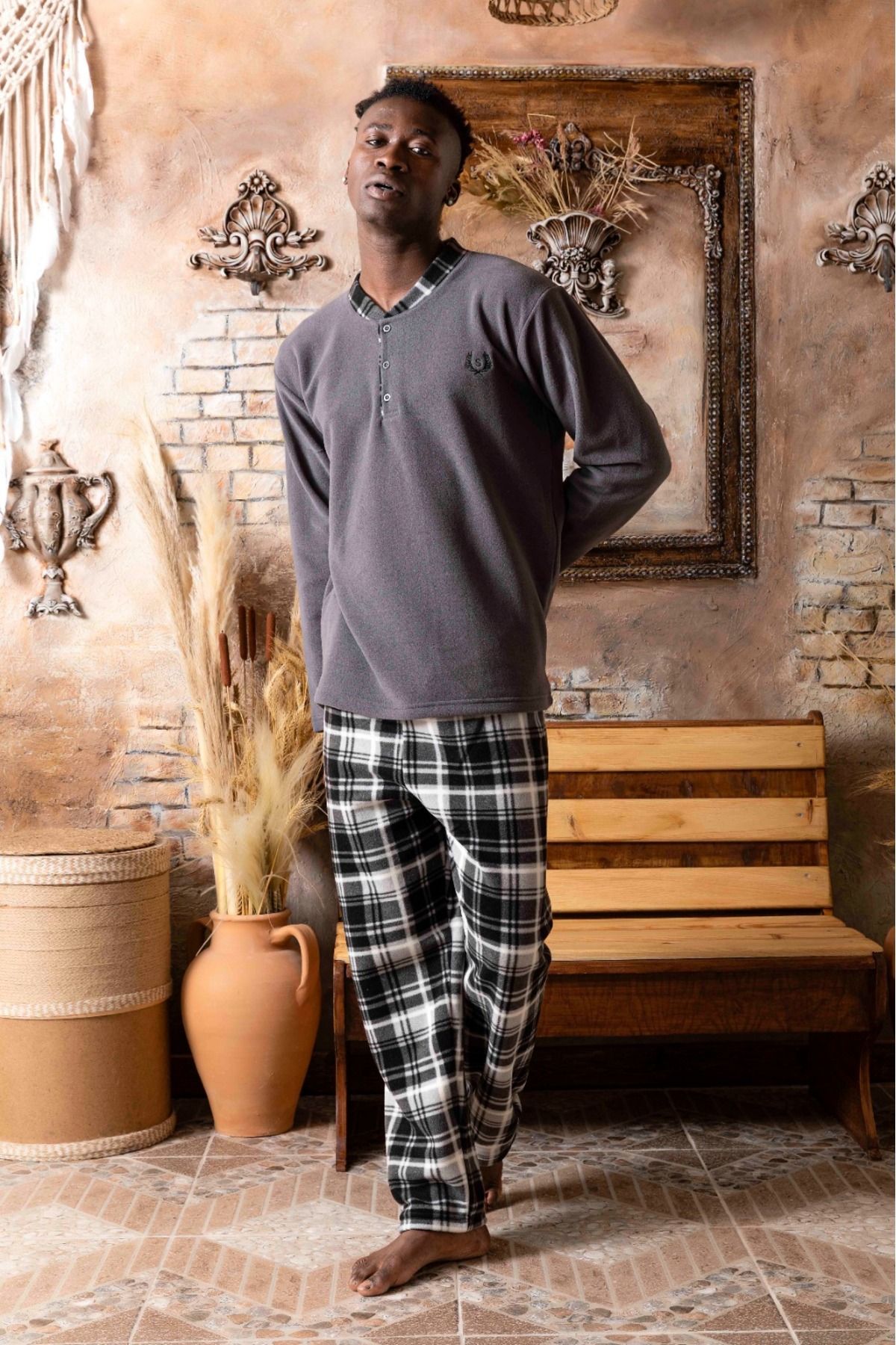 Fleece hotsell pajamas set