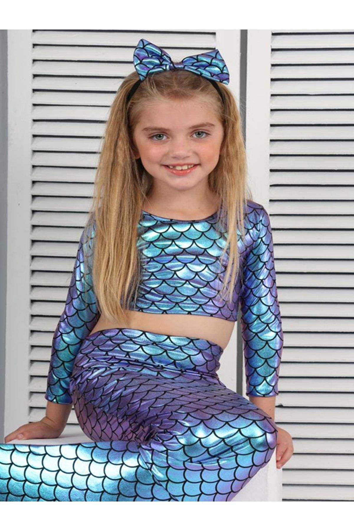 Mermaid swimsuit child top