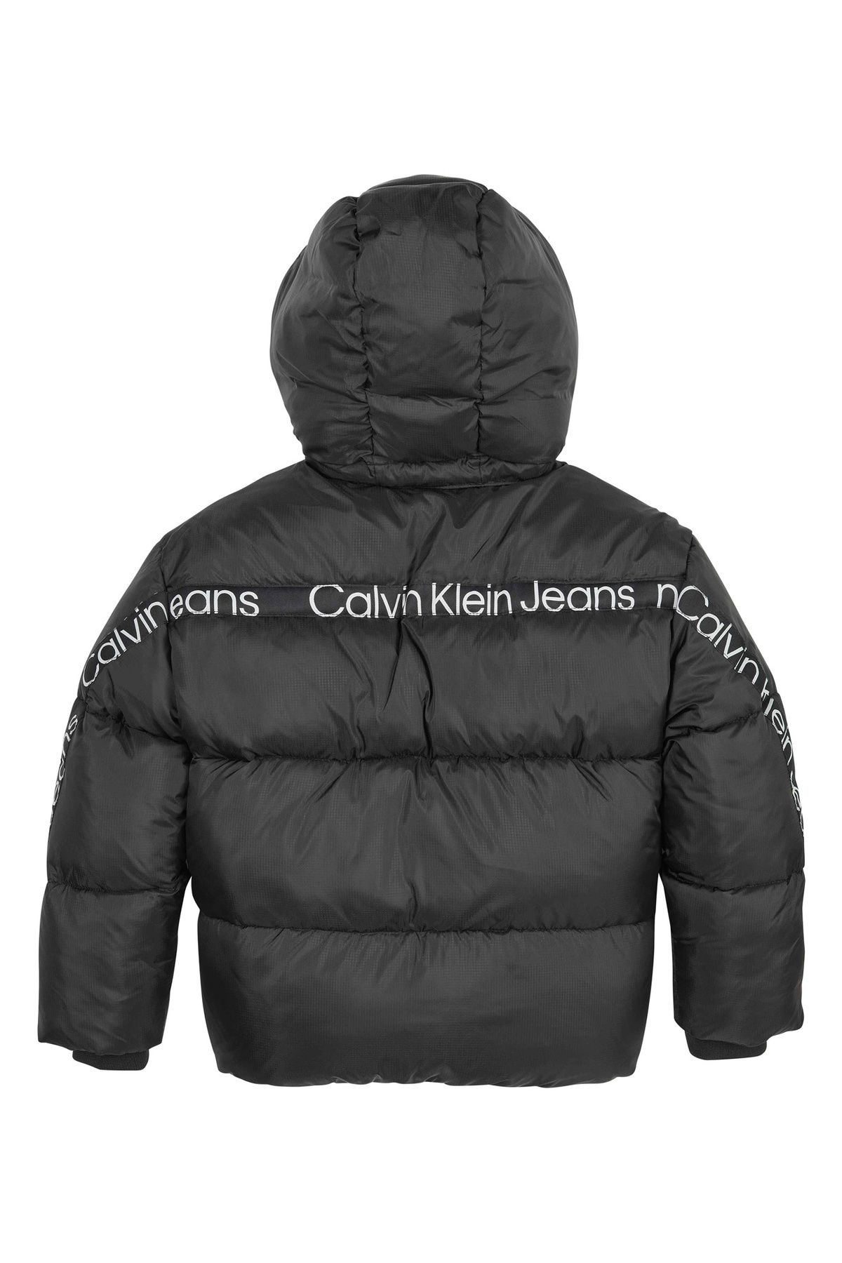 Calvin klein black and white best sale jacket