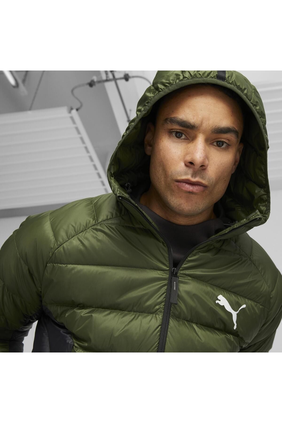 Puma green sale jacket