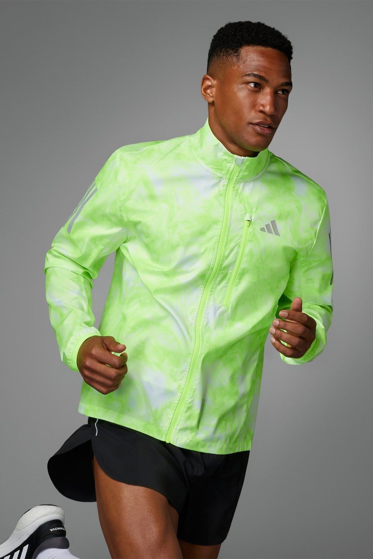 adidas Jacket White Trendyol