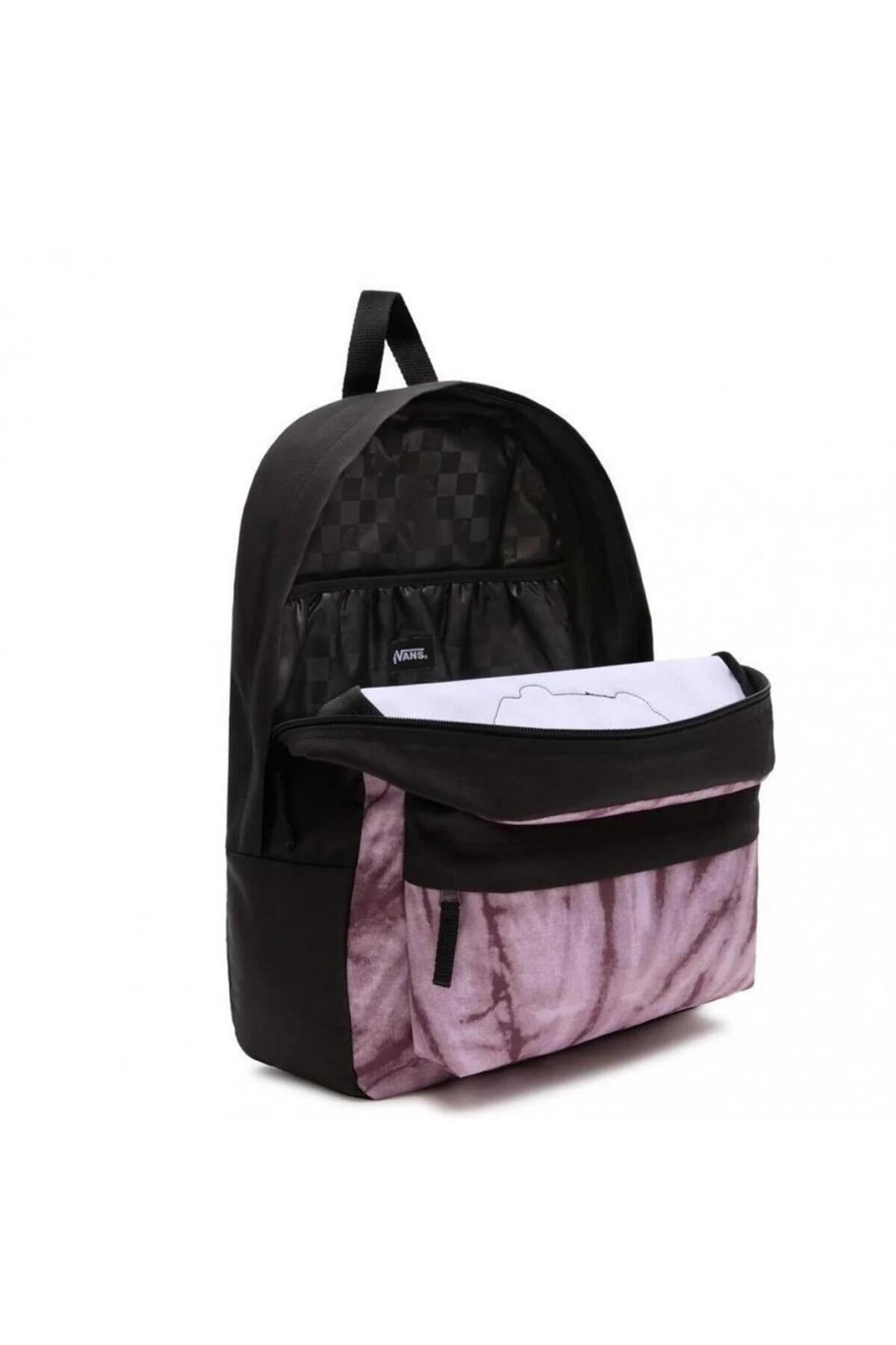 Vans grey and pink backpack store