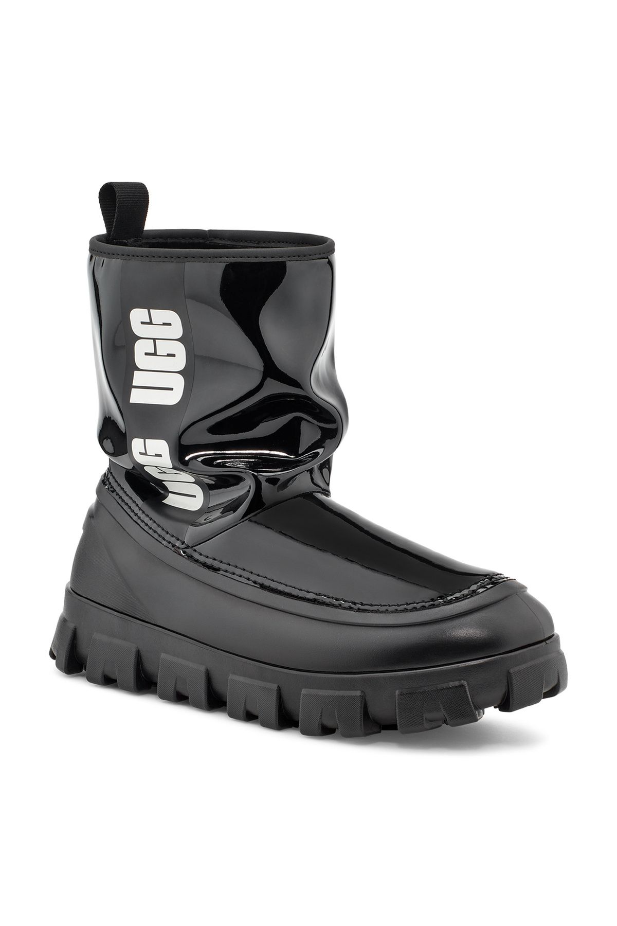 UGG Ankle Boots Black Flat Trendyol