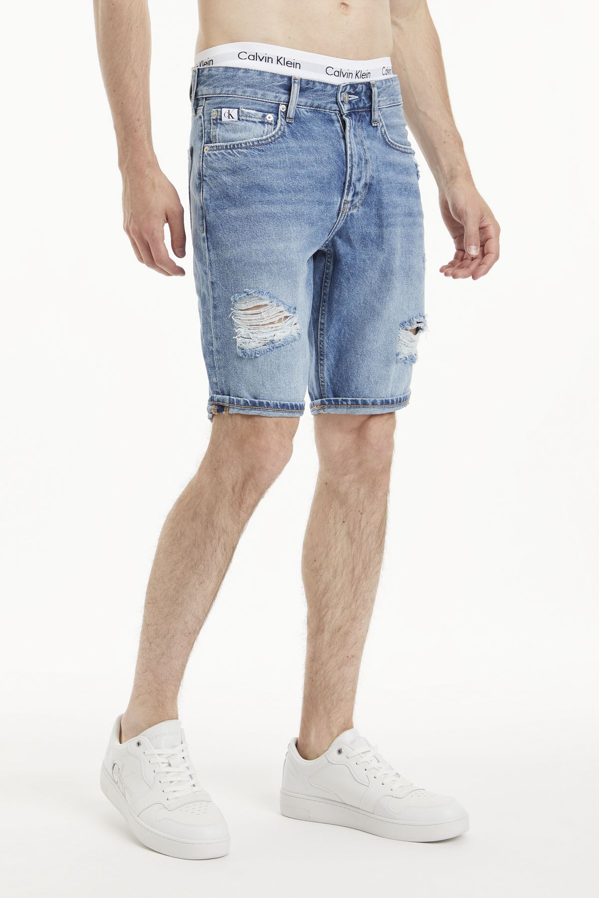 Calvin klein deals jean shorts mens