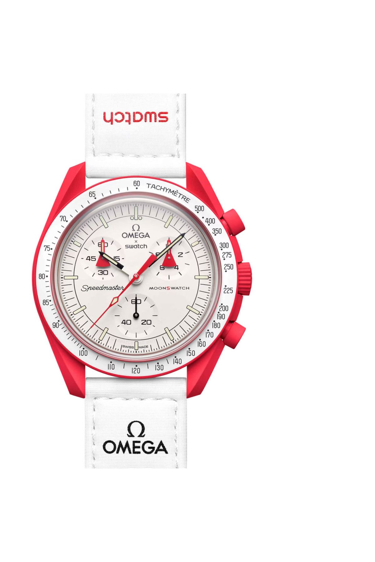 Swatch Omega X Swatch MISSION TO MARS SO33R100 Trendyol