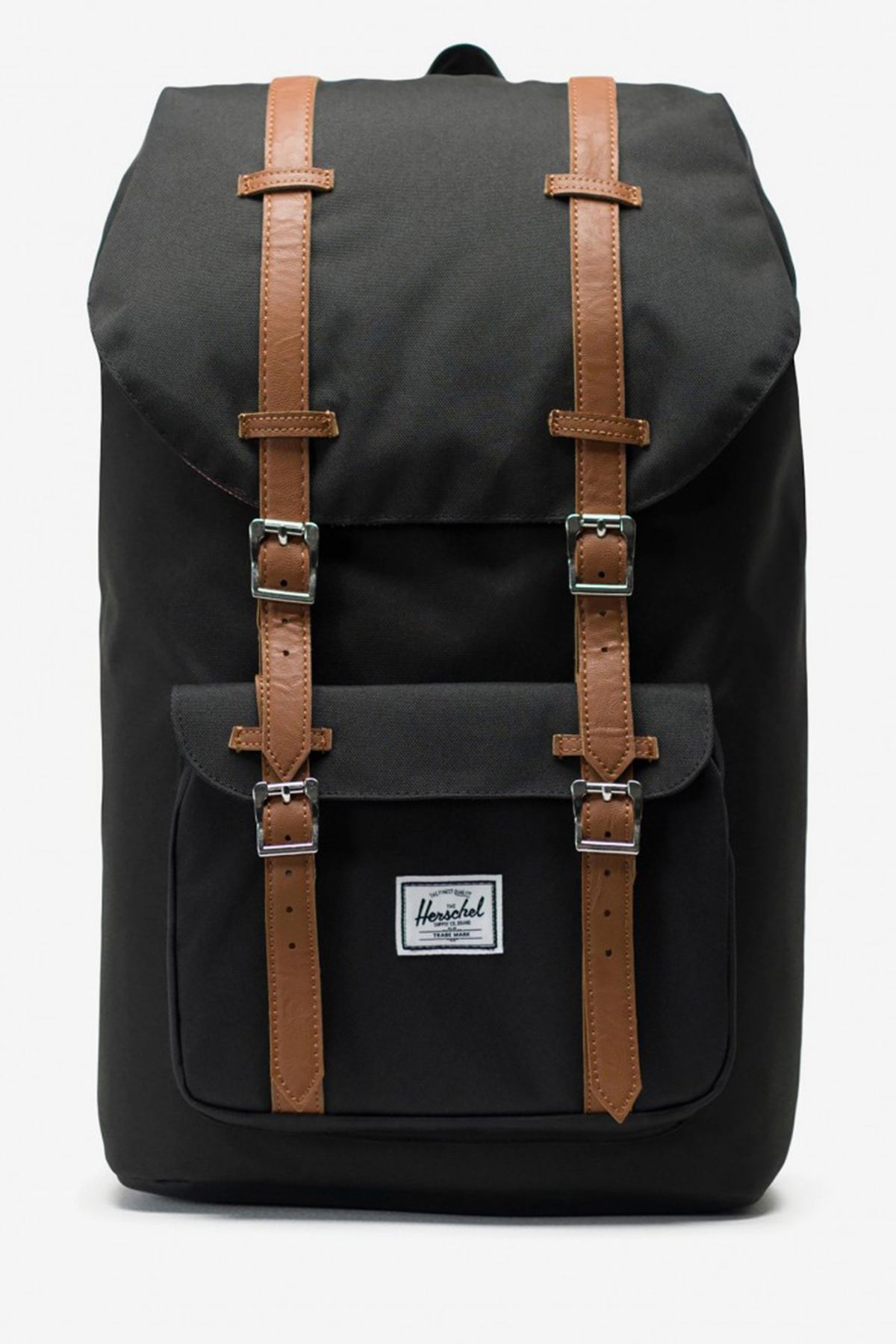 Herschel Backpack Black Plain Trendyol