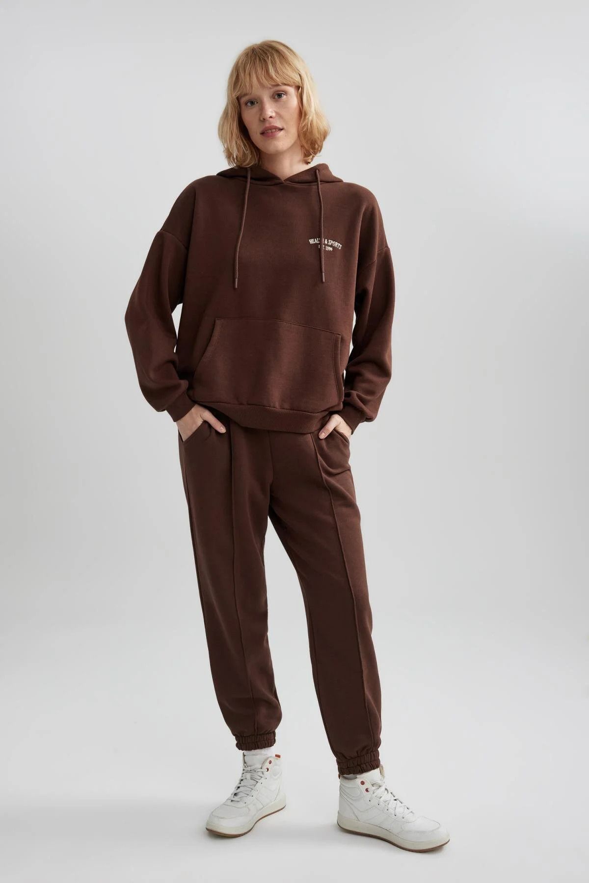 Fuzzy sweatpants hot sale